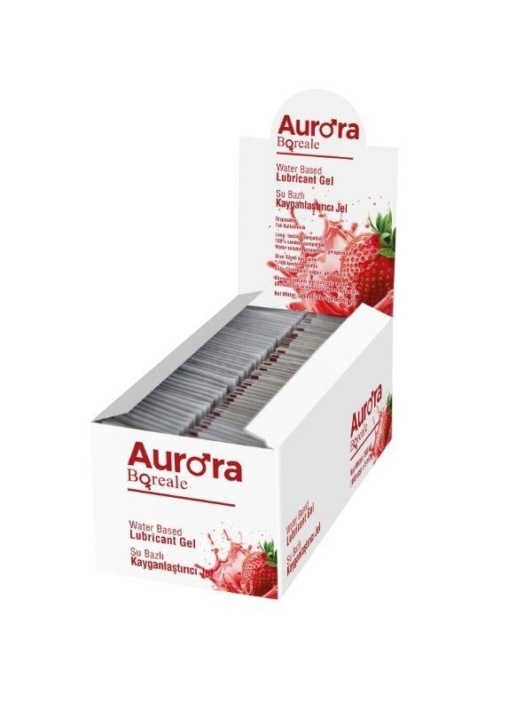 KayganlaştırıcılarAurora Boreale 100 Lü 5 Ml Şase Çilekli KayganlaştırıcıElisium