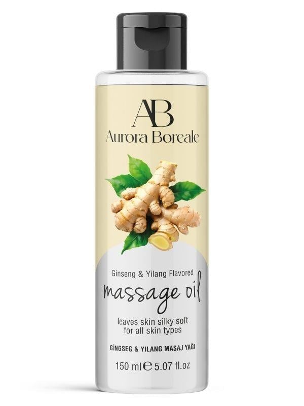 Masaj Mumu ve Masaj YağlarıAurora Boreale Ginseng Aromalı Masaj Yağı 150 MLElisium