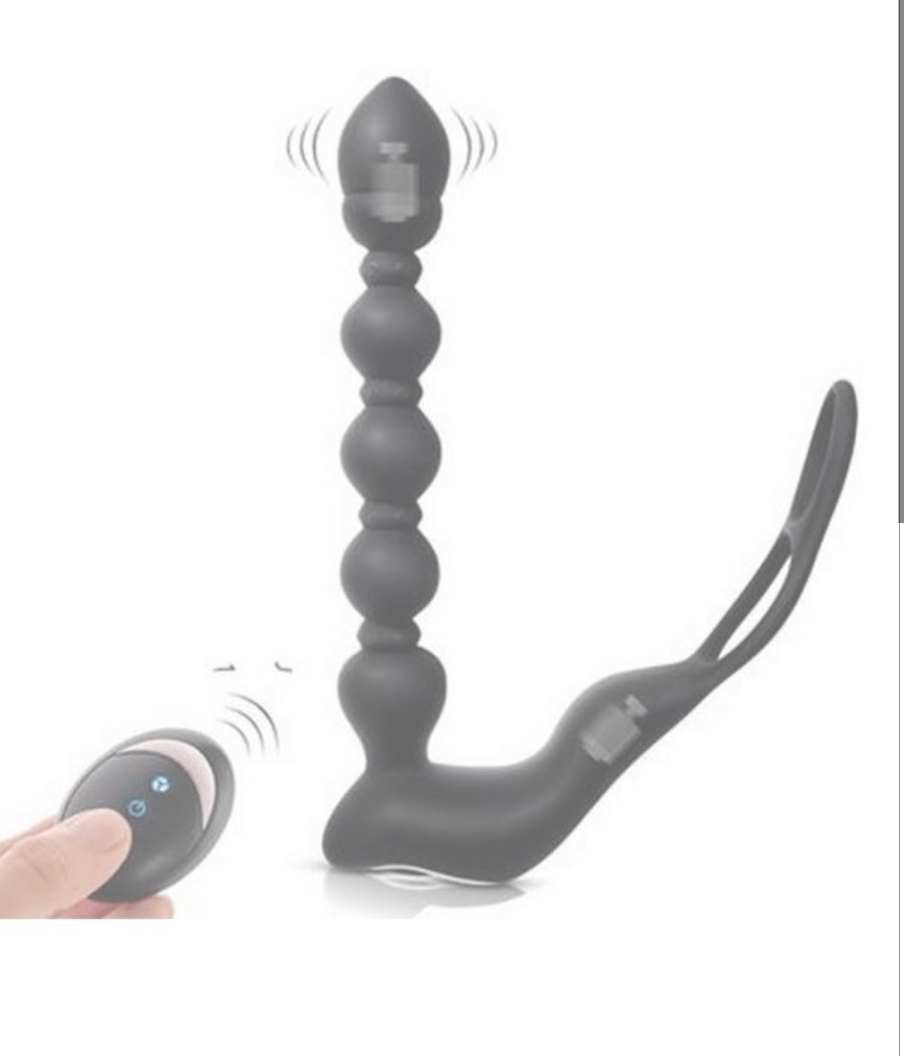 Teknolojik VibratörlerIsıtmalı Penis Halkalı Anal Prostat VibratörElisium