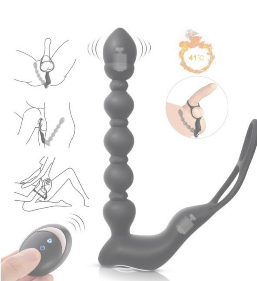 Penis HalkalarıIsıtmalı Penis Halkalı Anal Prostat VibratörElisium