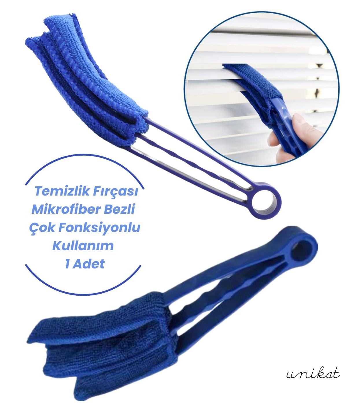 BAYİ ÜRÜNÜ Klima ve Havalandırma Fırçası - Mikrofiber Bezli - Çok Fonksiyonlu Kullanım 1 Adet