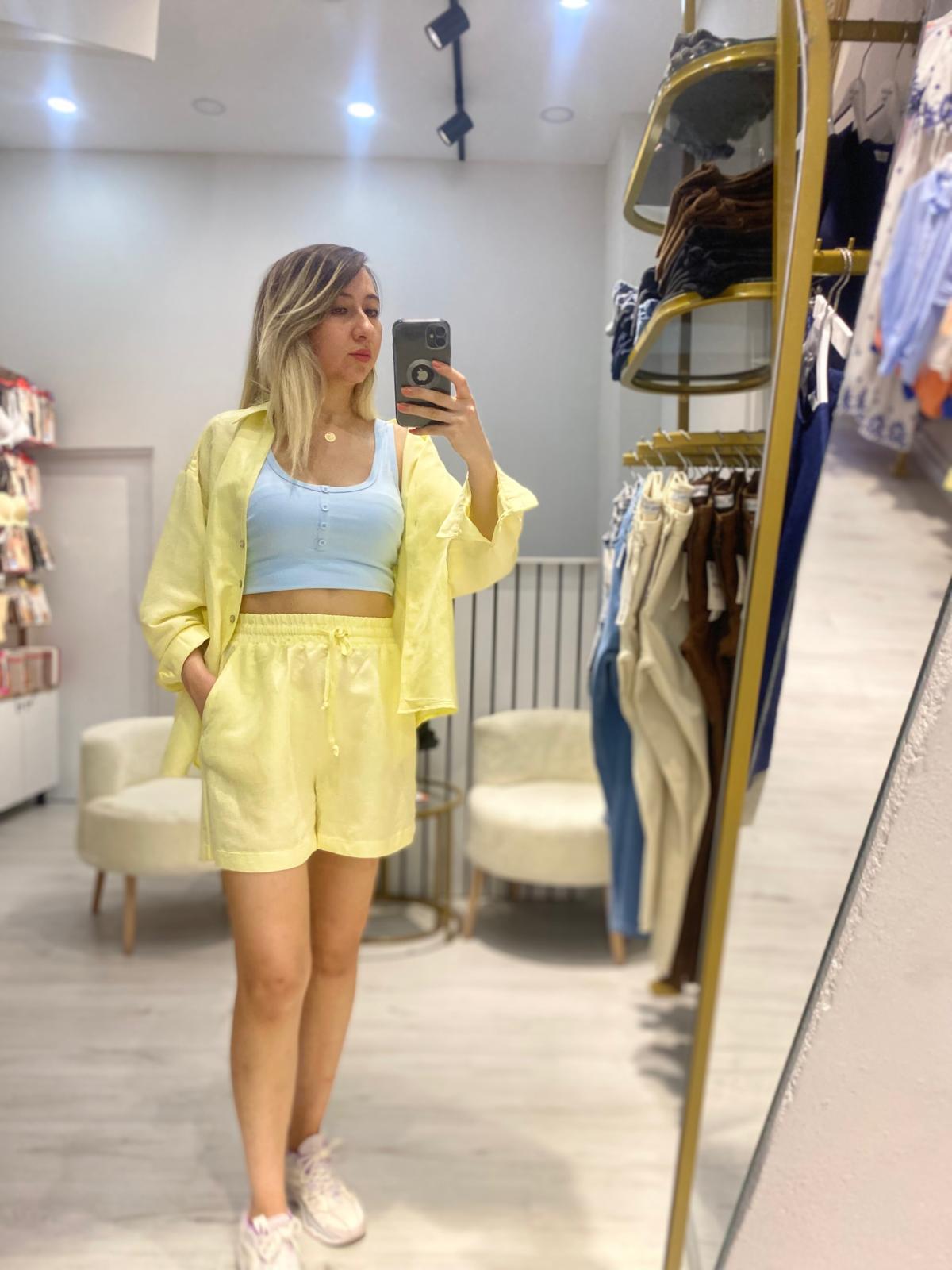 Ham Keten Takım Butter Yellow