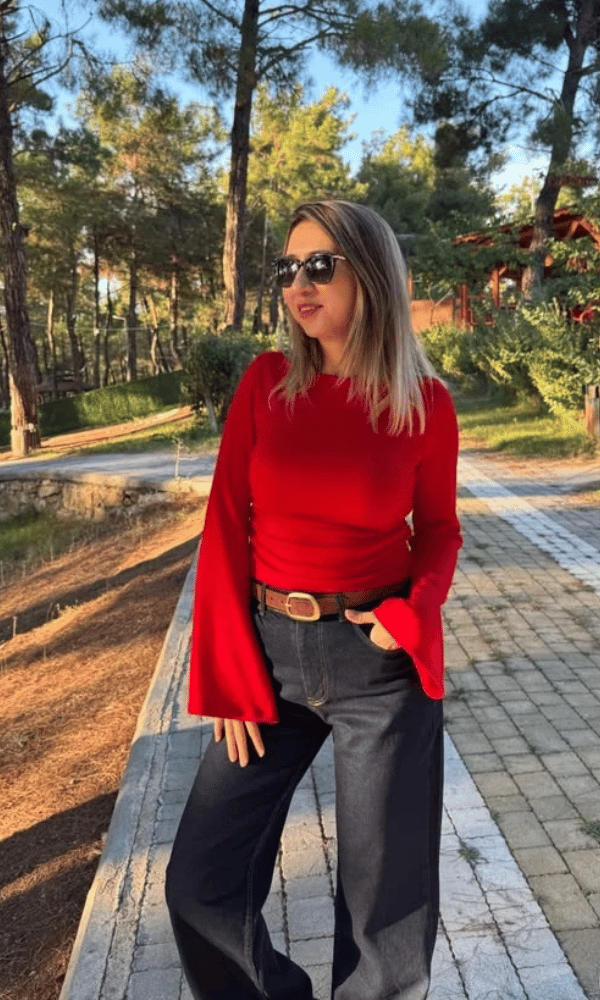 Modal Kumaş Bluz