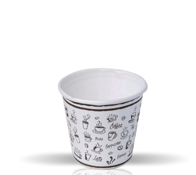2,5 Oz Karton Bardak - 50'li Paket | Berdaş Ambalaj