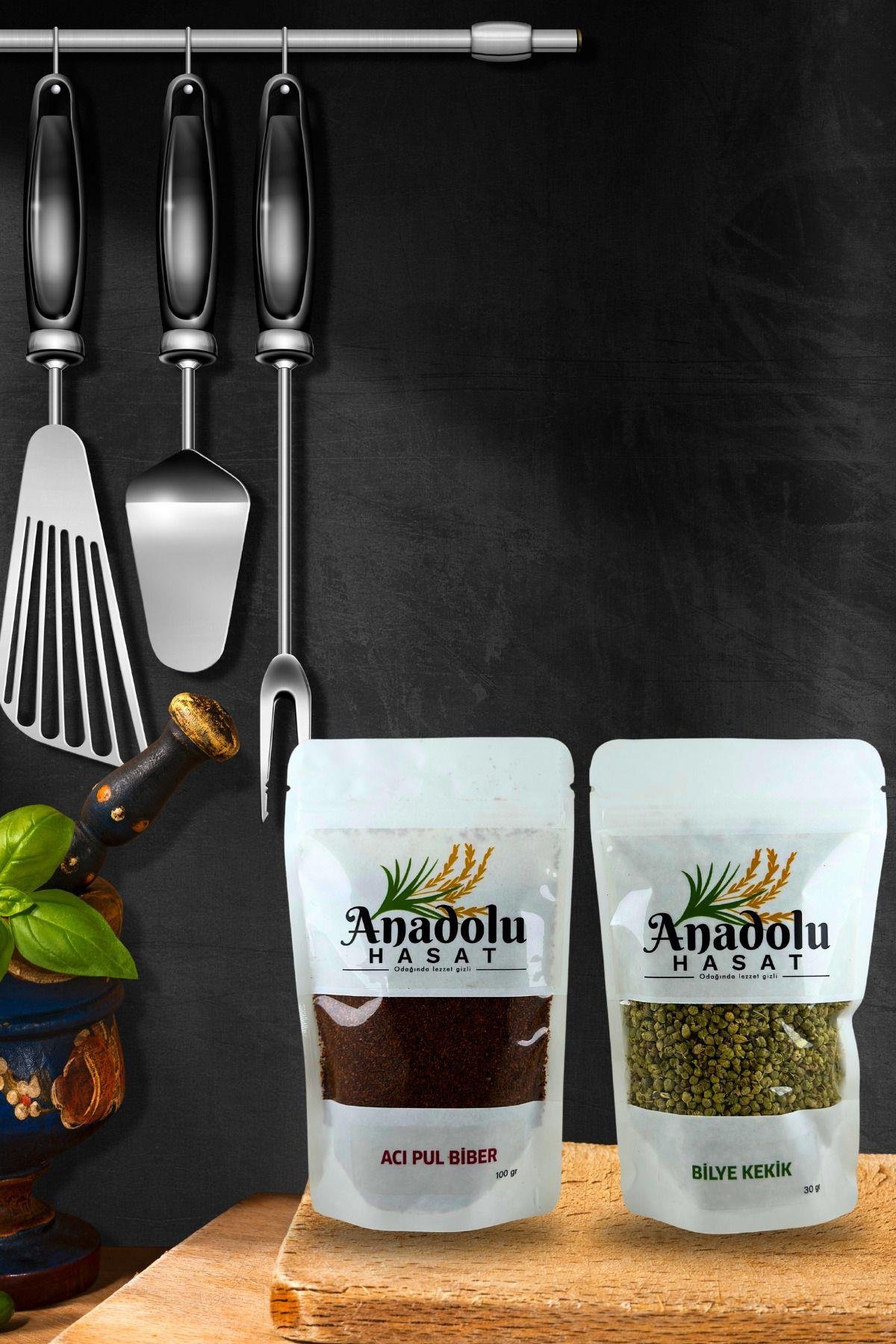 Acı Pul Biber 100gr - Bilye Kekik 30gr 2’li Paket