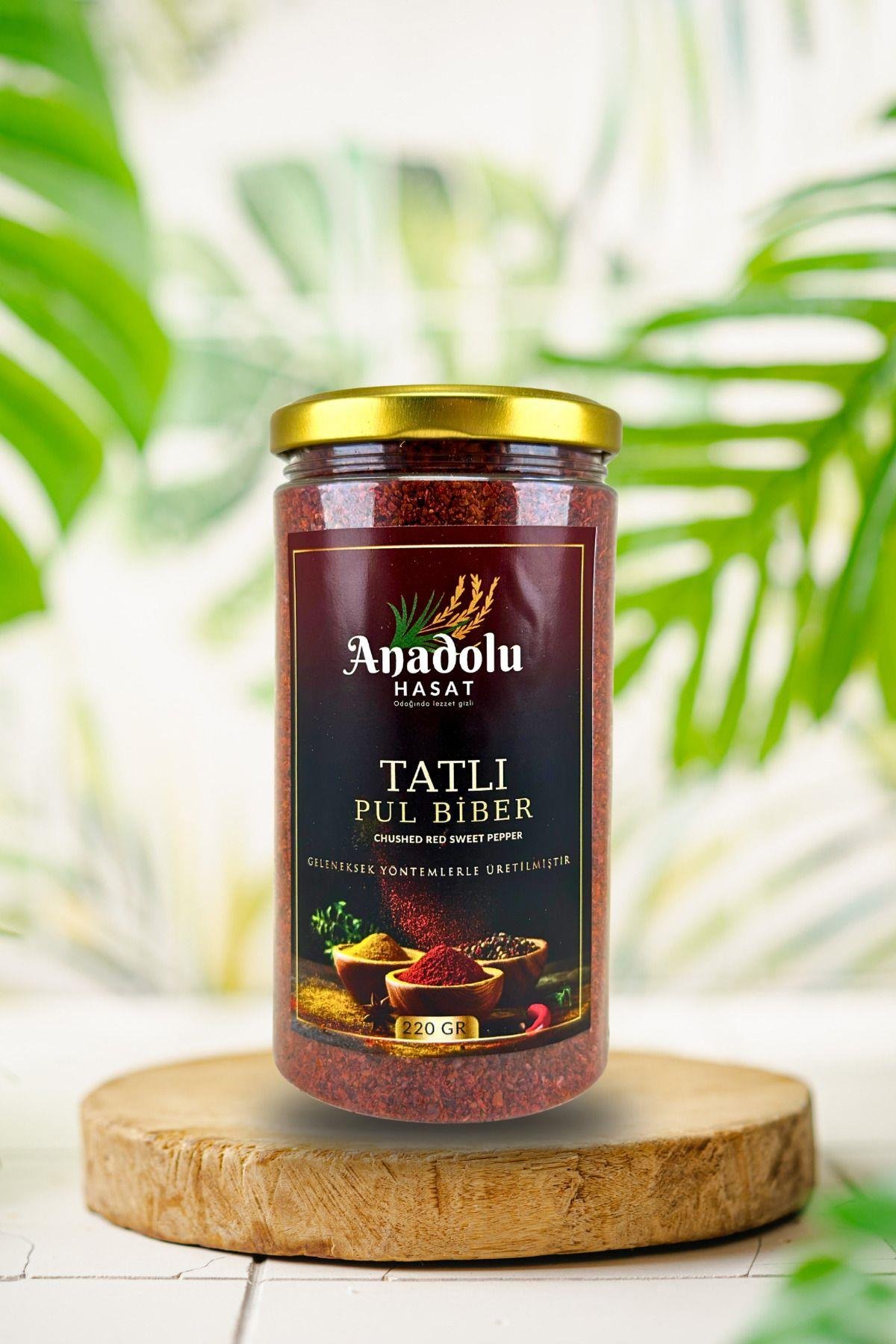 Halis İpek Tatlı Pul Biber 220GR Kavanoz, Kırmızı Tatlı