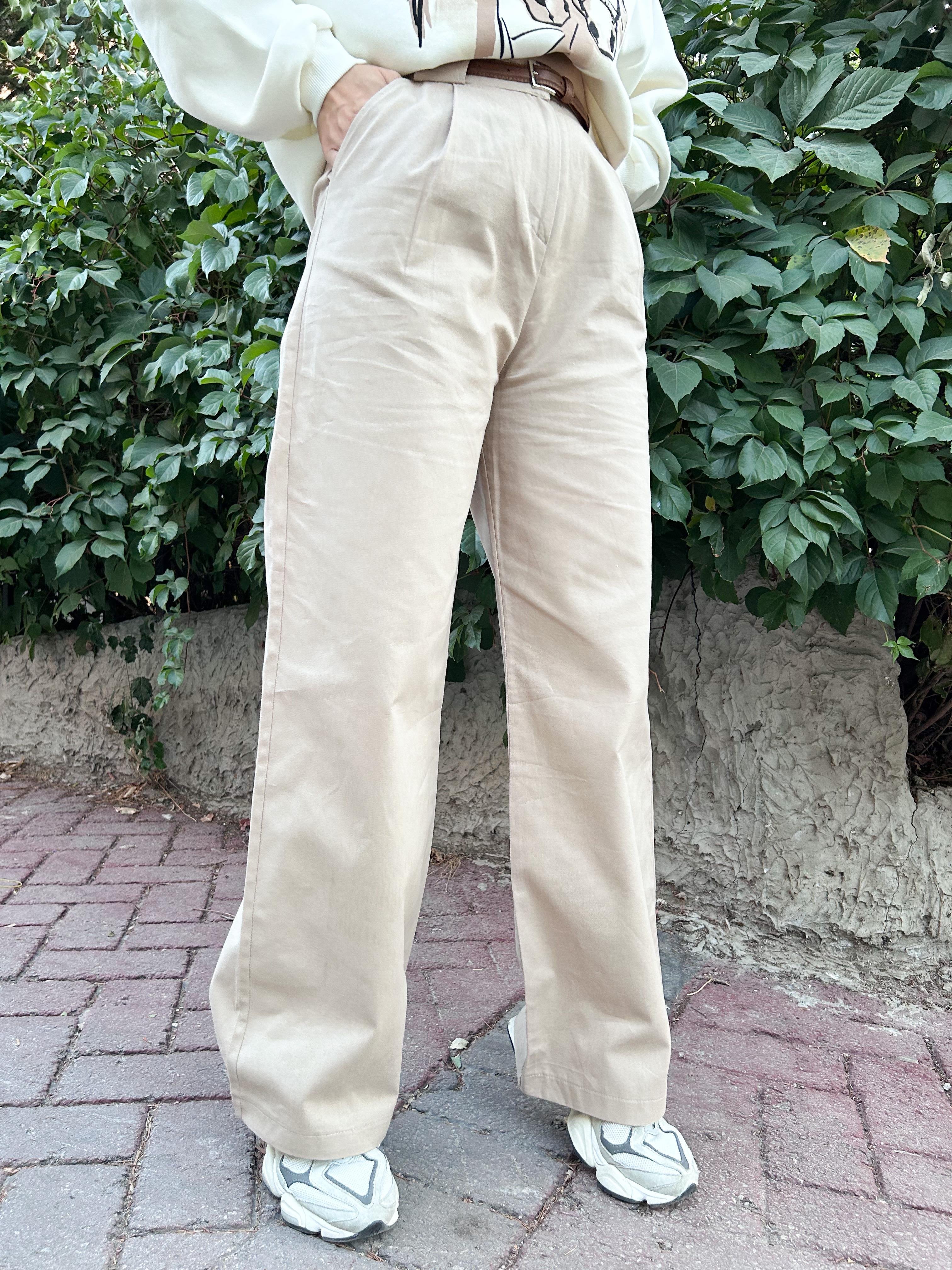 Bej Pantolon