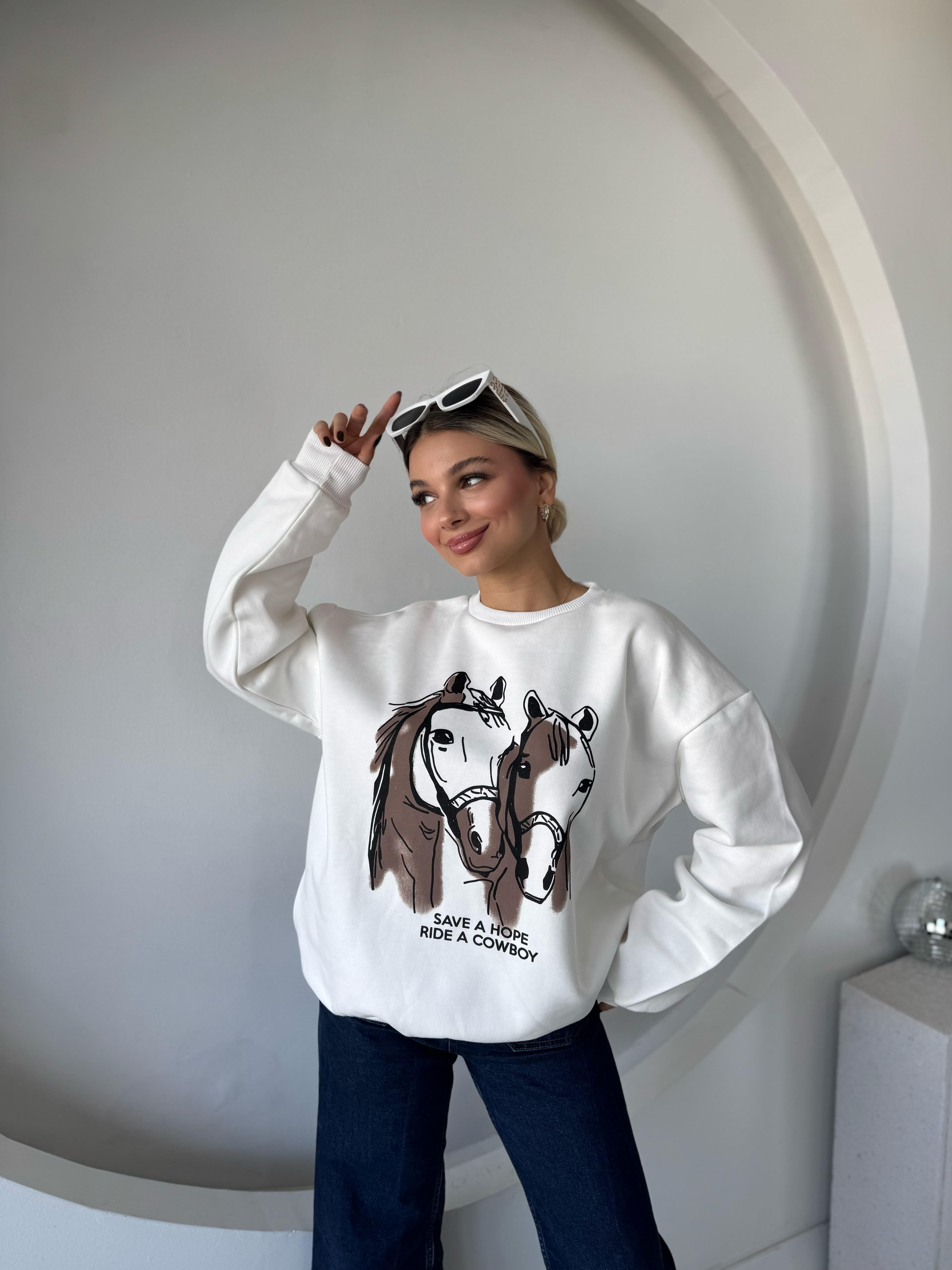 Tasarım Baskılı Sweat