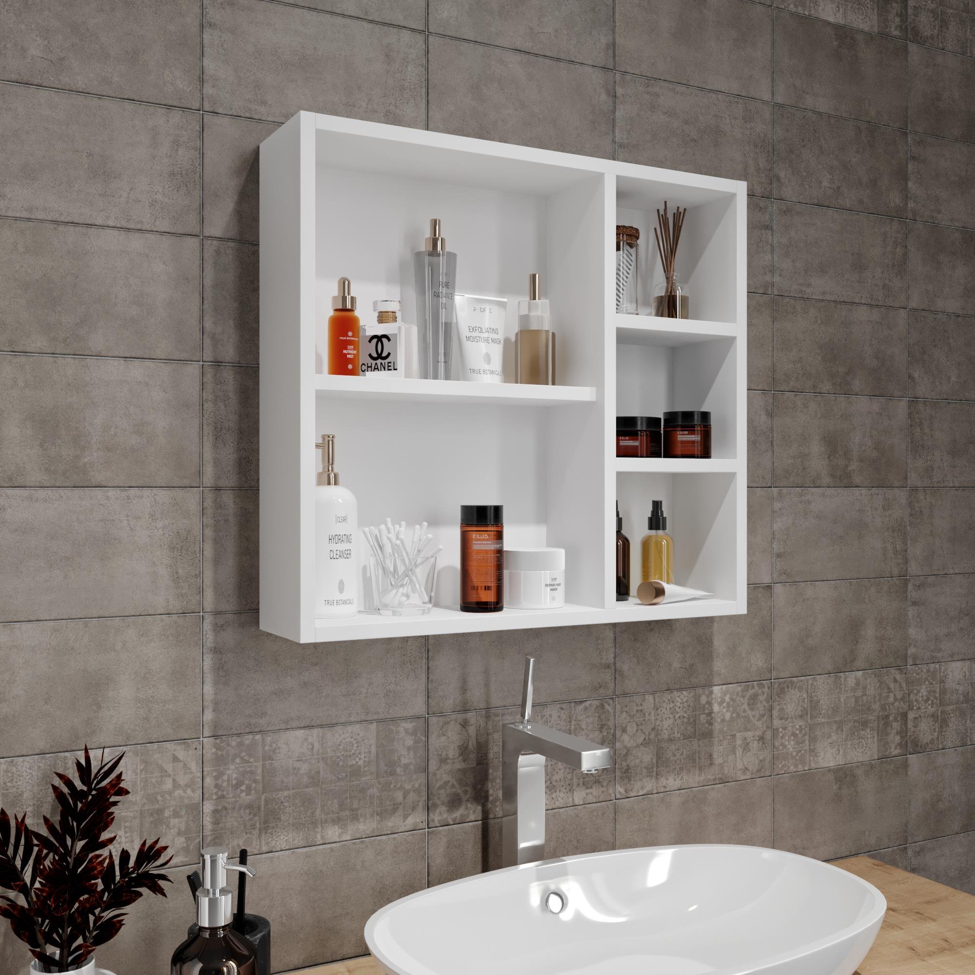 KULPSUZ AYNALI BANYO DOLABI