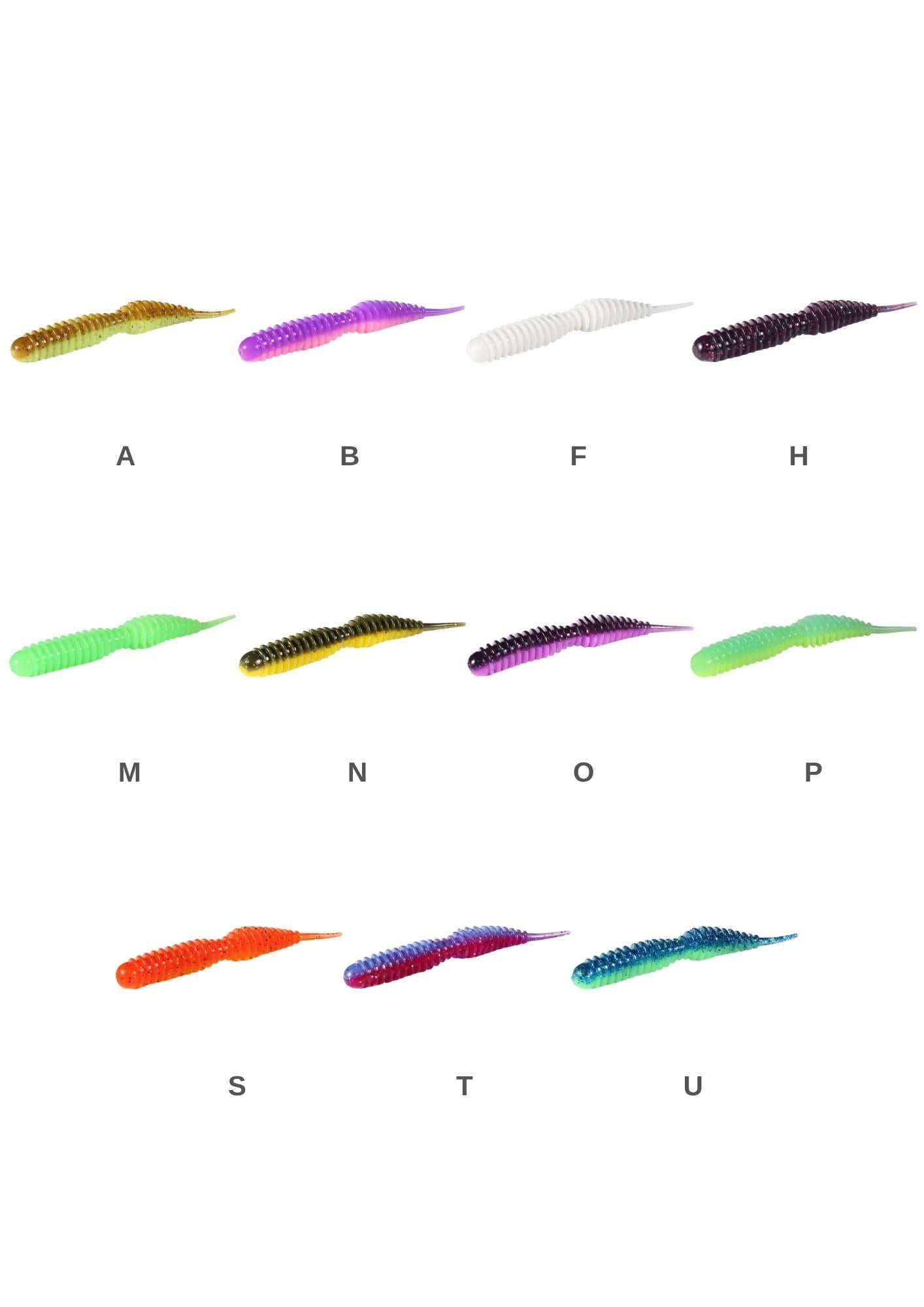 SPARCLE WORM TANTA 63MM A 12 pcs