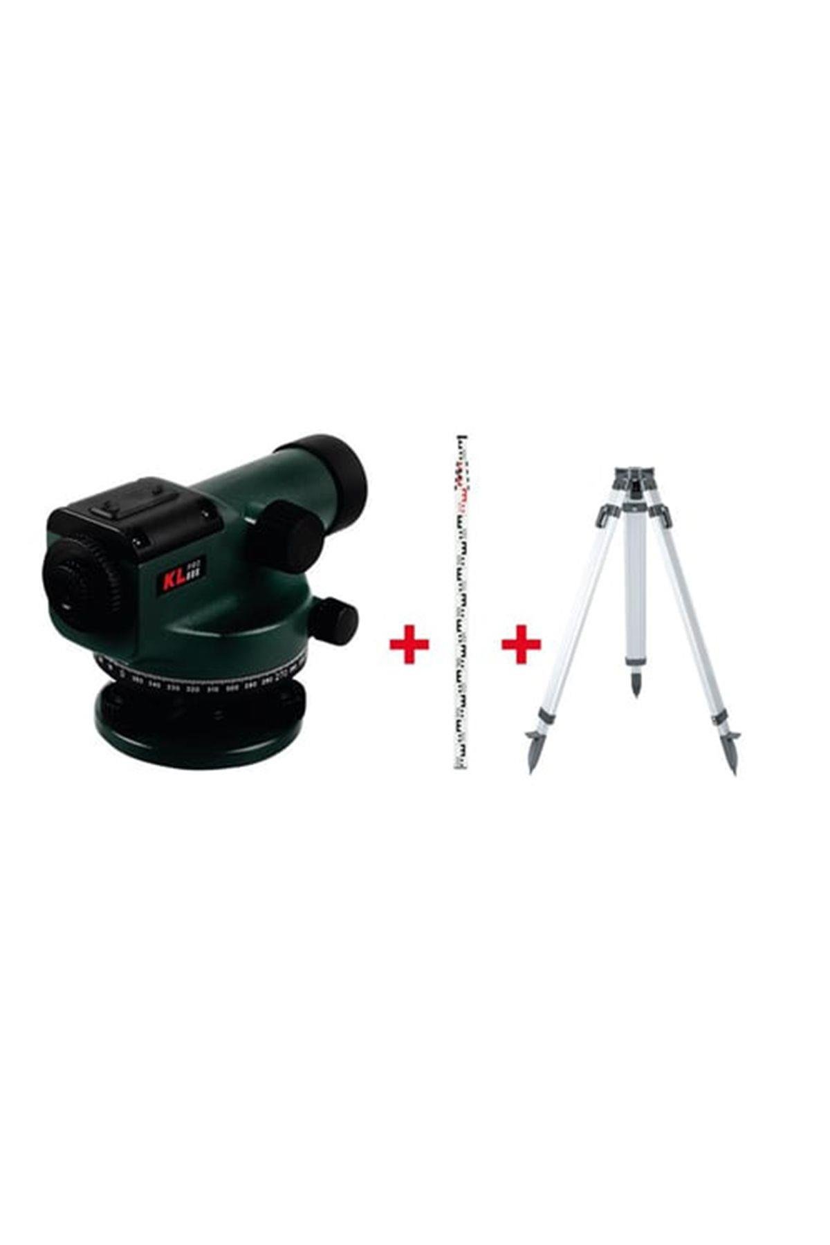 32X OPTİK NİVO SET ( TRİPOD + MİRA )
