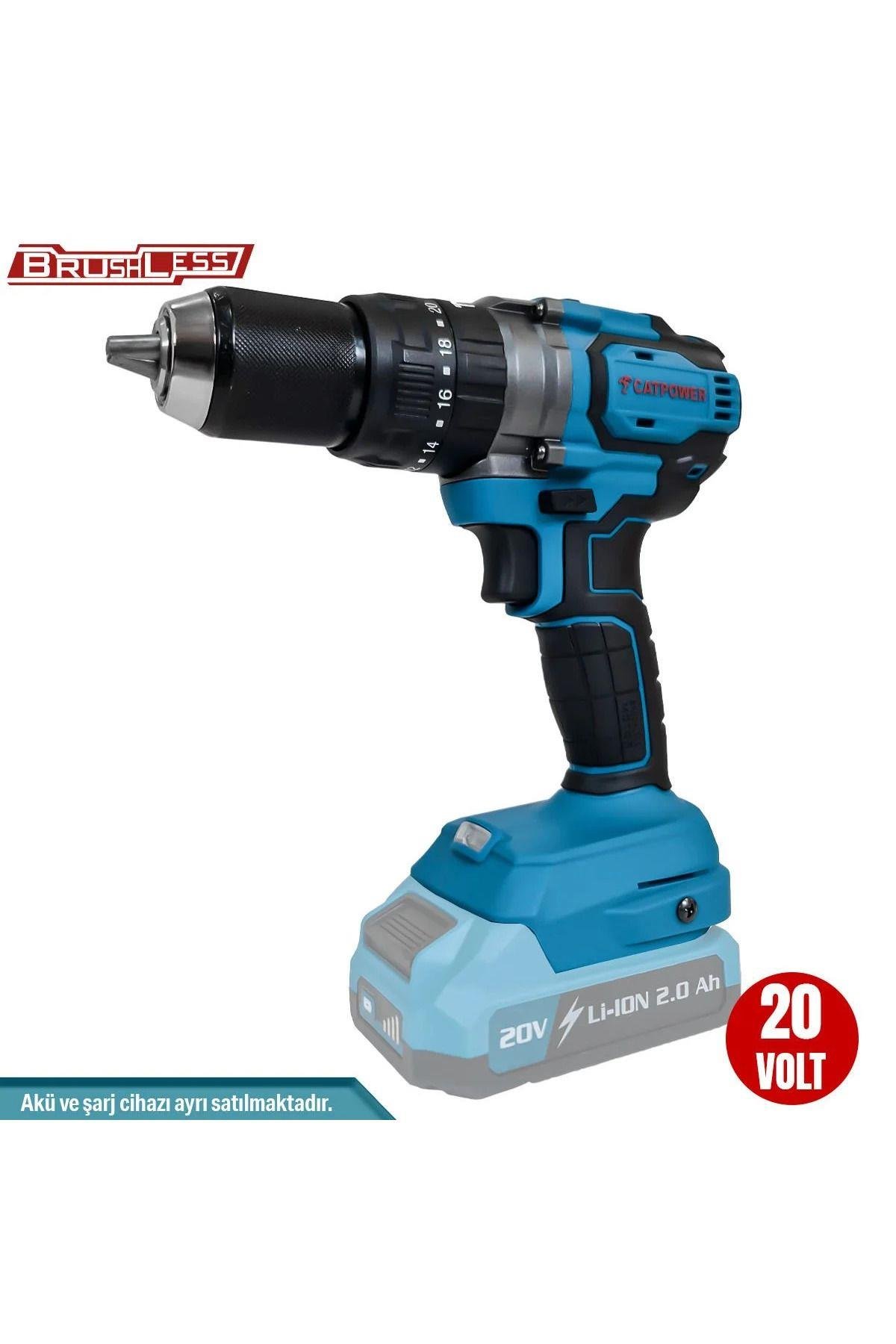 CATPOWER AKÜLÜ DARBELİ VİDALAMA Li-ion 70NM (MAKİNE) KÖMÜRSÜZ 13 MM