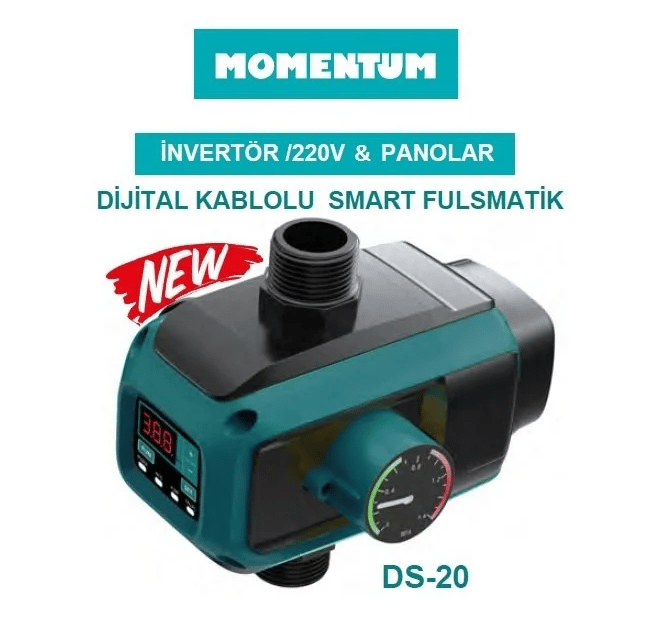 DS-20 – 1.1 kW Dijital Kablolu Smart Fulsmatik (220–240V)
