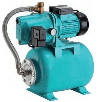 PJW15M-24A 1.5 HP Paslanmaz Jet Pompa Paket Hidrofor