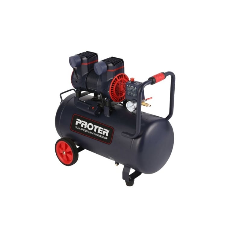 PR 52 HZ  HIZLI-YAĞSIZ  50 LT  2  HP MONOFAZE 8 BAR HAVA KOMPRESÖRÜ