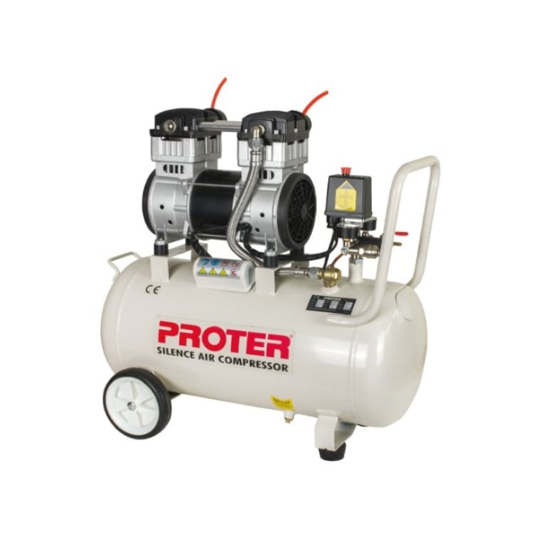 PR 52 S SESSİZ-YAĞSIZ   50 LT 1.5 HP.8 BAR HAVA KOMPRESÖRÜ