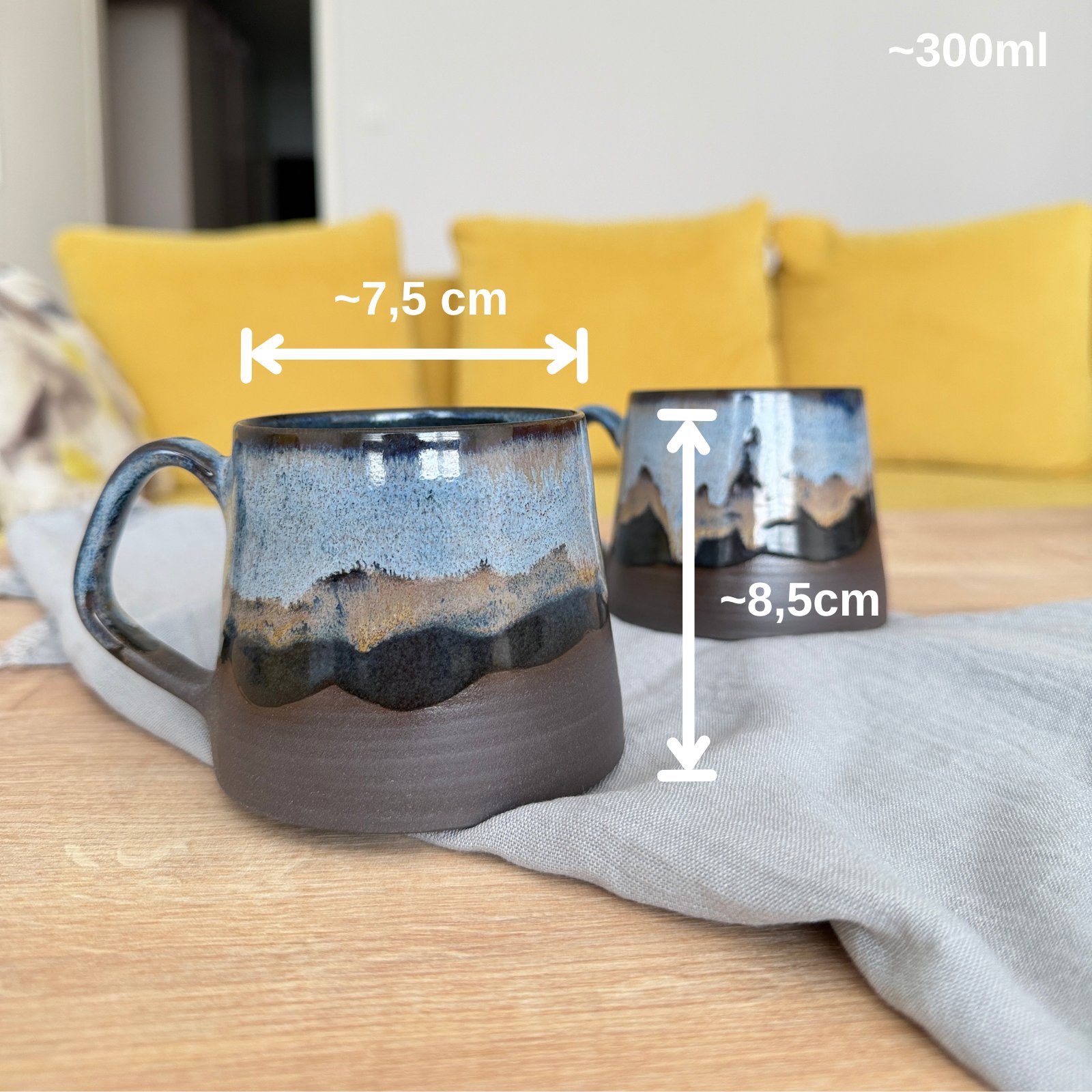 Flow Stoneware Kupa | Sis