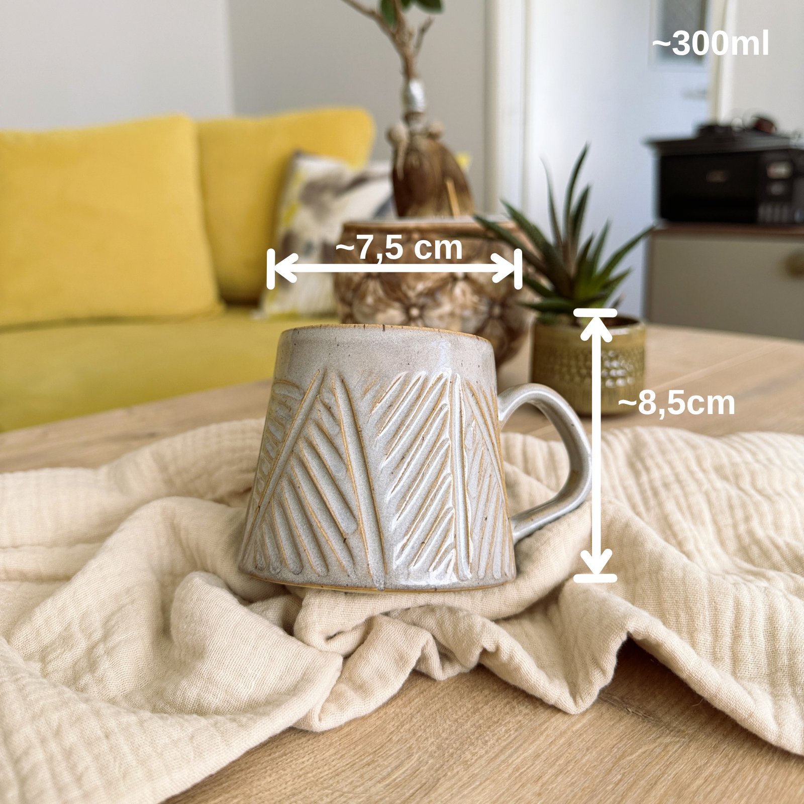 Moss Stoneware Kupa | Kum Beji