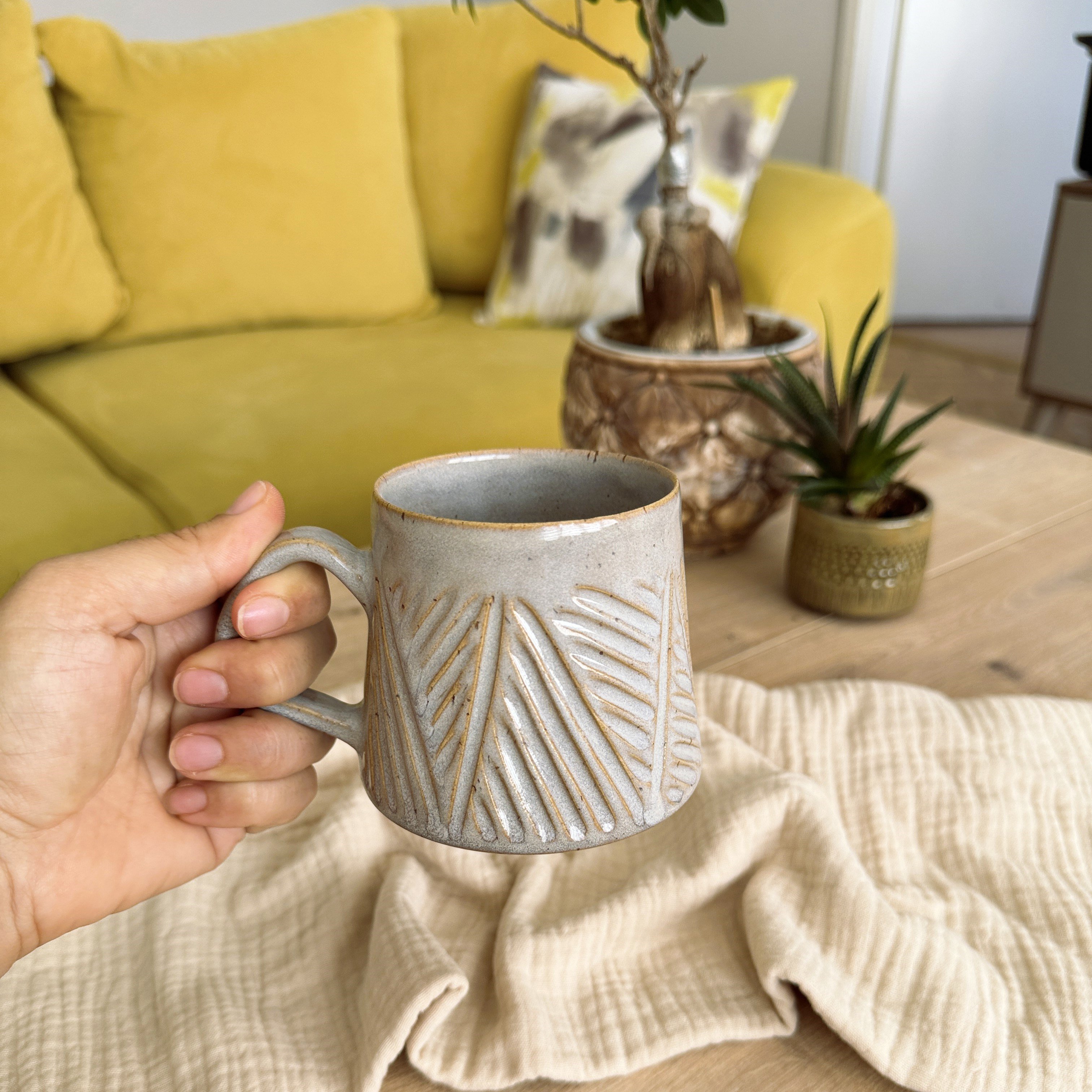 Moss Stoneware Kupa | Kum Beji