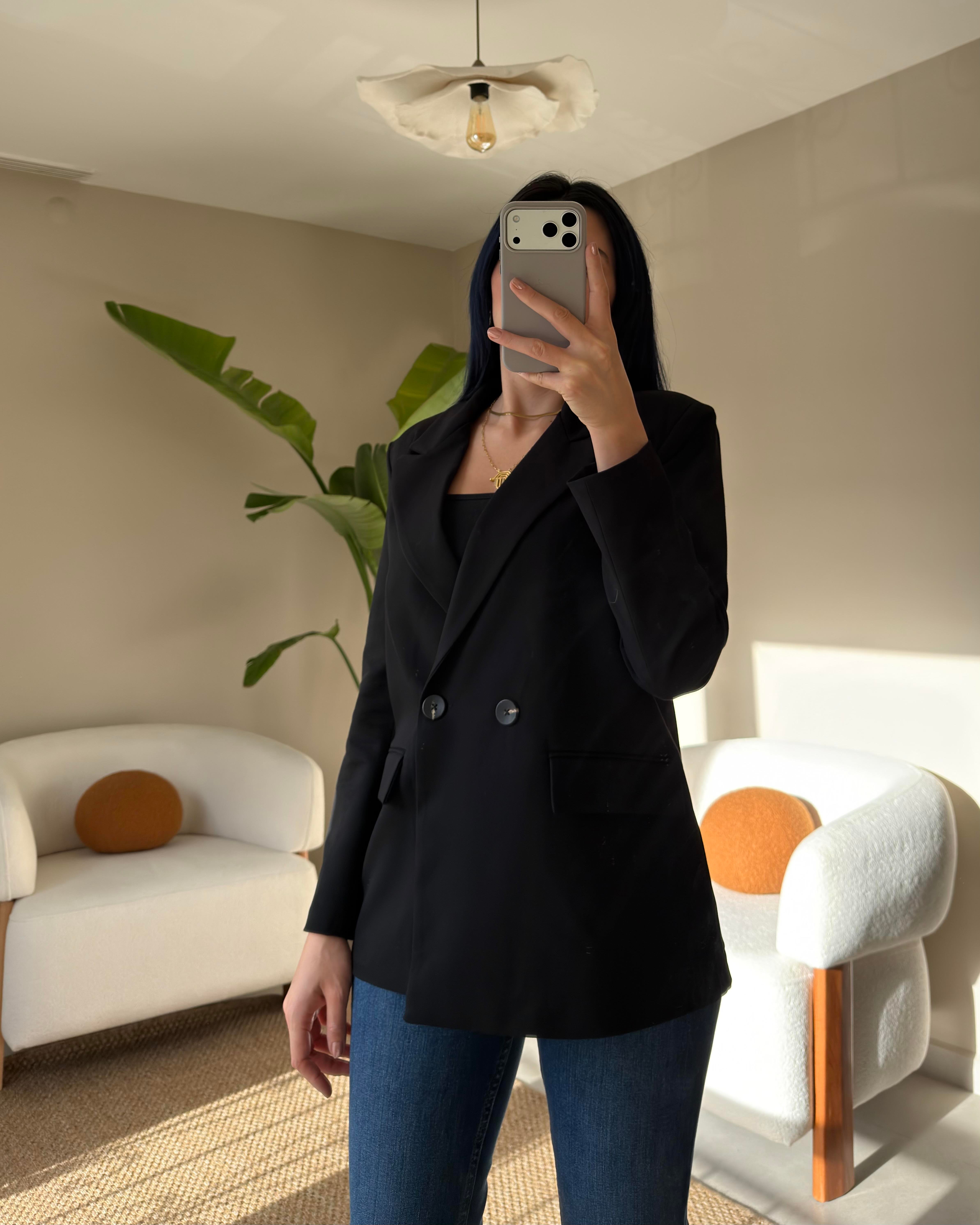SİYAH BLAZER