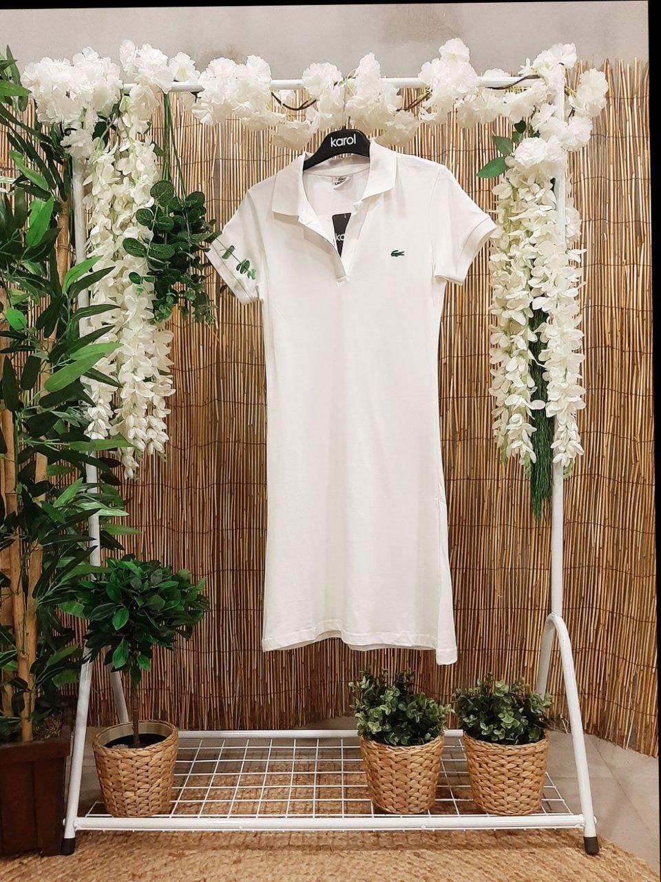 LACOSTE POLO YAKA ELBİSE