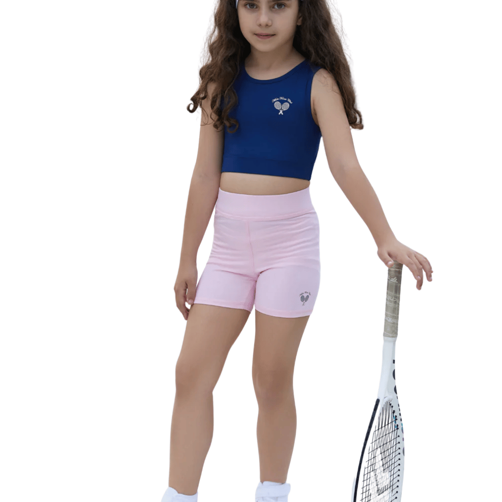 Tennis Club Kız Çocuk Biker Tayt 