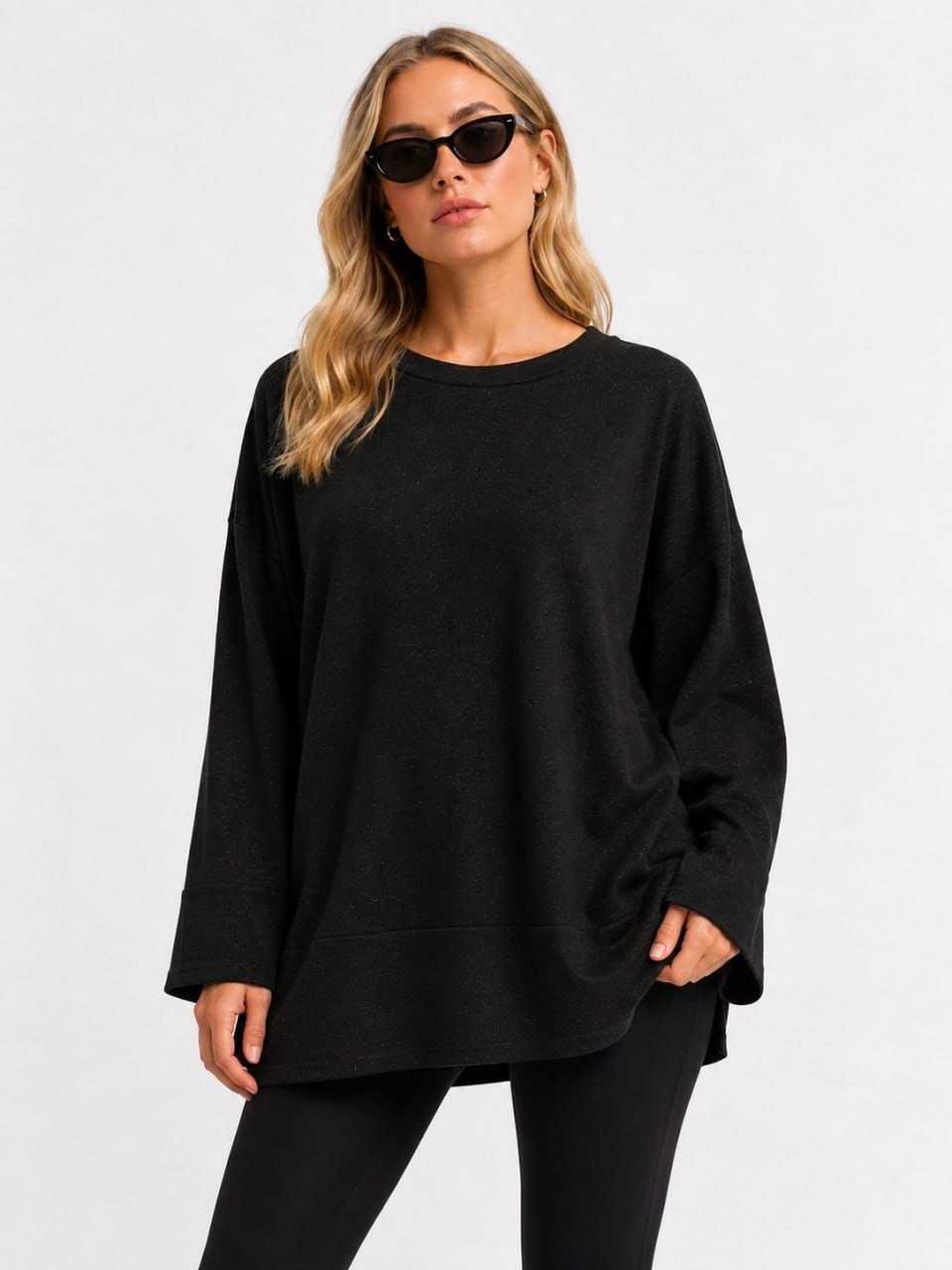 Oversize Rahat Kesim Triko Bluz