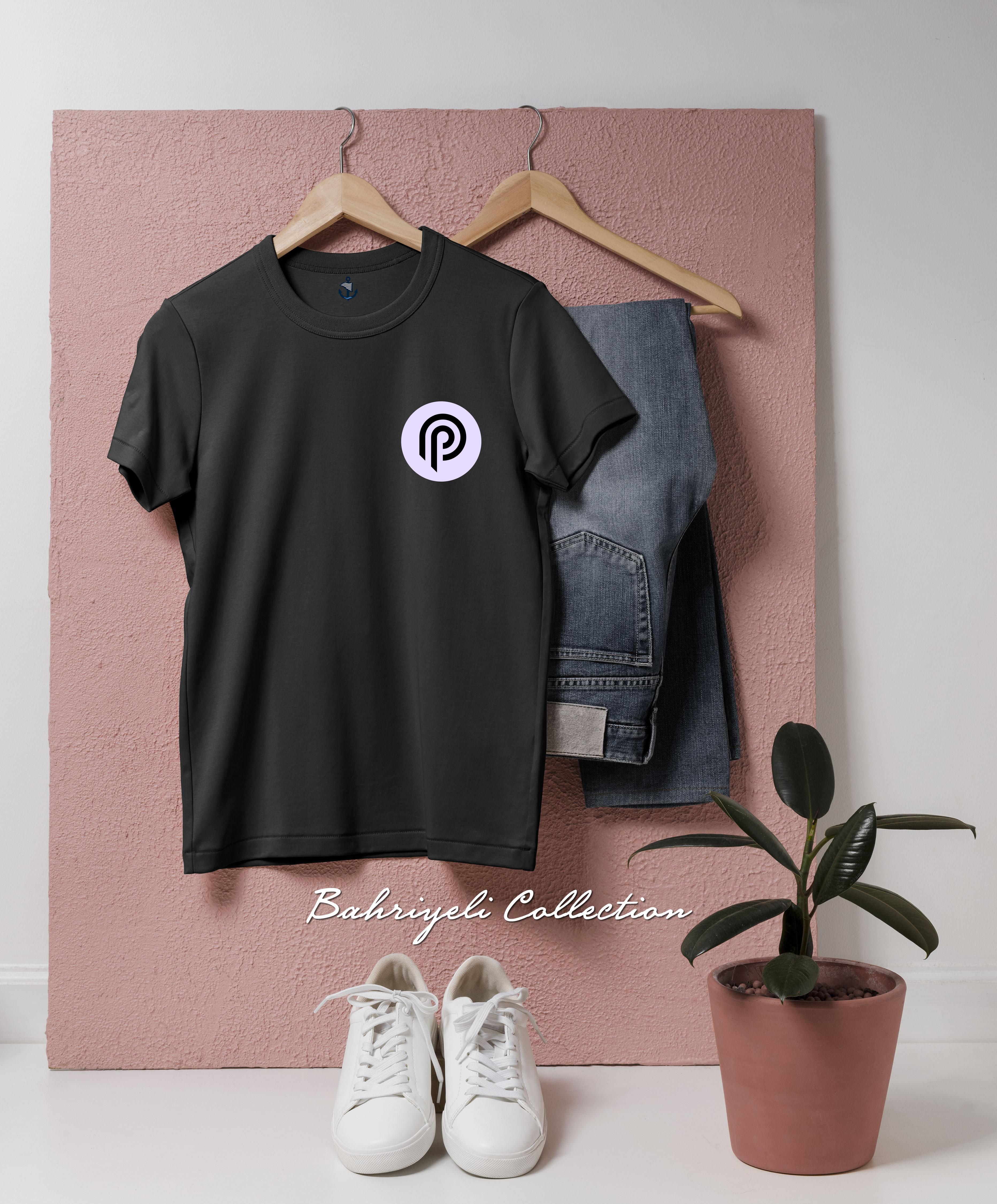 Oversize pyth network kripto coin Cep Tasarımlı Unisex T-Shirt