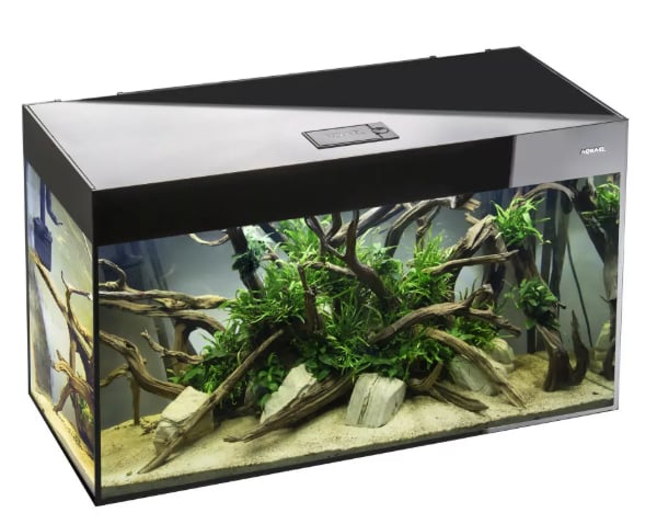 Aquael Glossy ST Akvaryum Seti 120 D&N Siyah