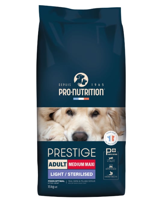 Pro Nutrition Prestige Sterilised Orta Irk Yetişkin Köpek Maması 15KG
