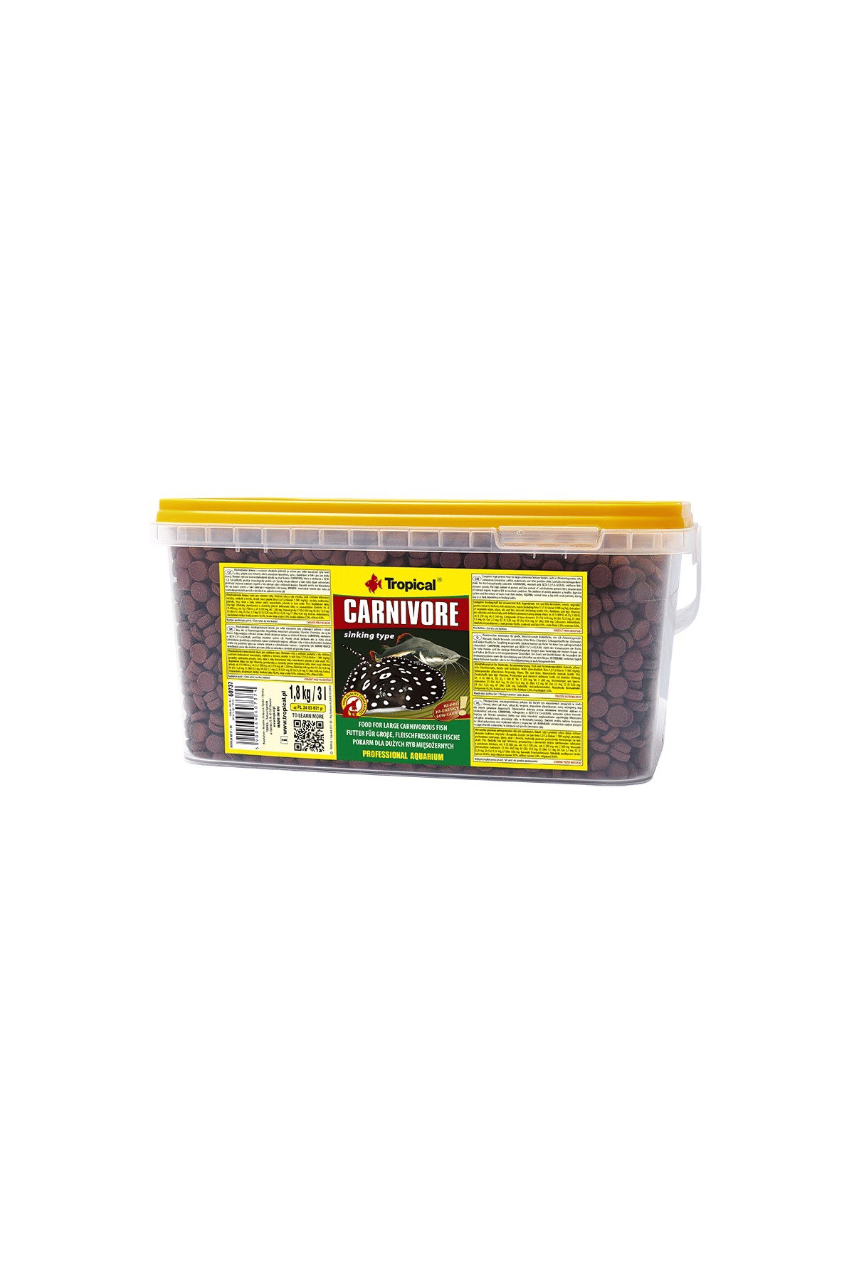 Tropical Carnivore 5Lt/3Kg