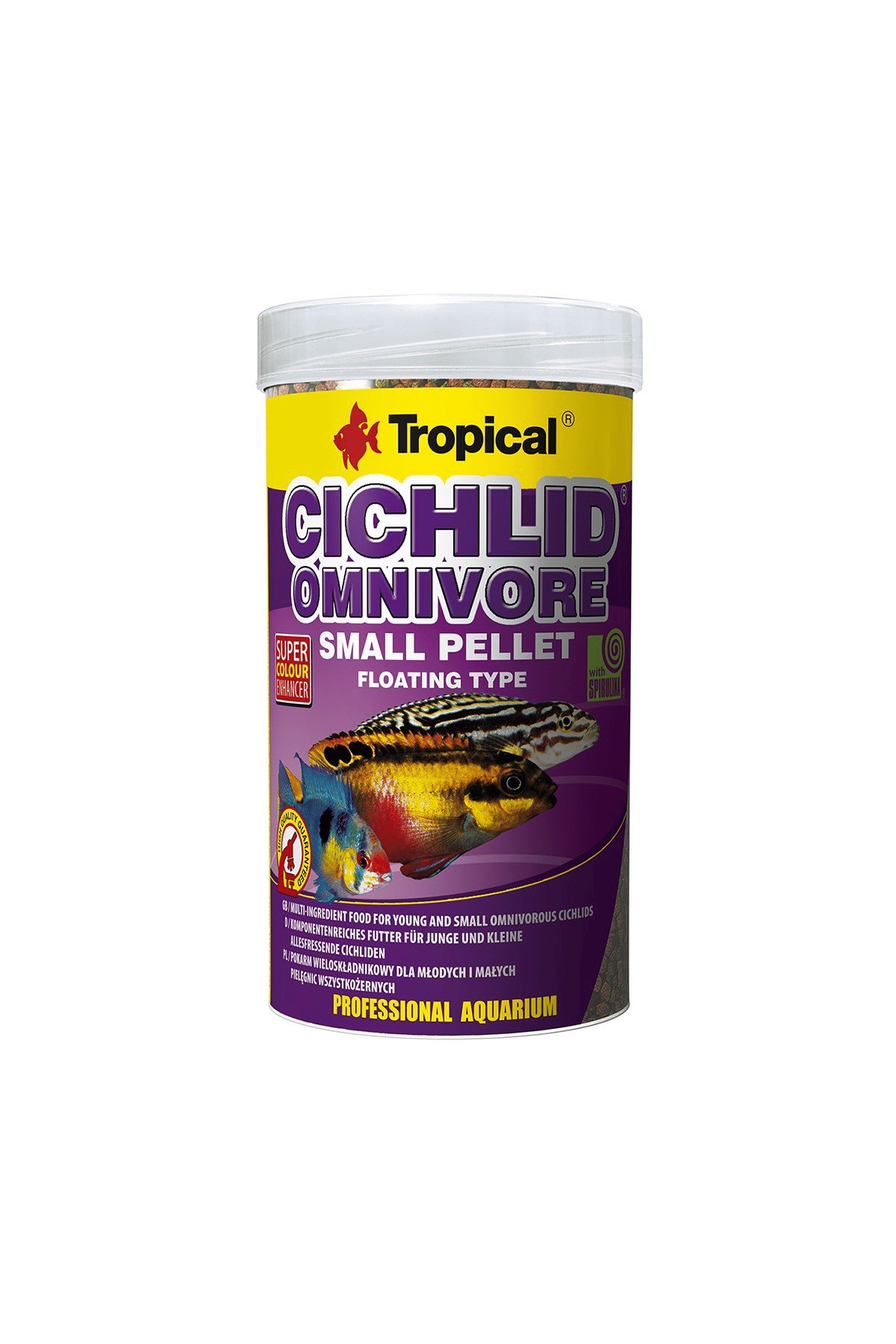 Tropical Cichlid Omnıvore Small Pellet