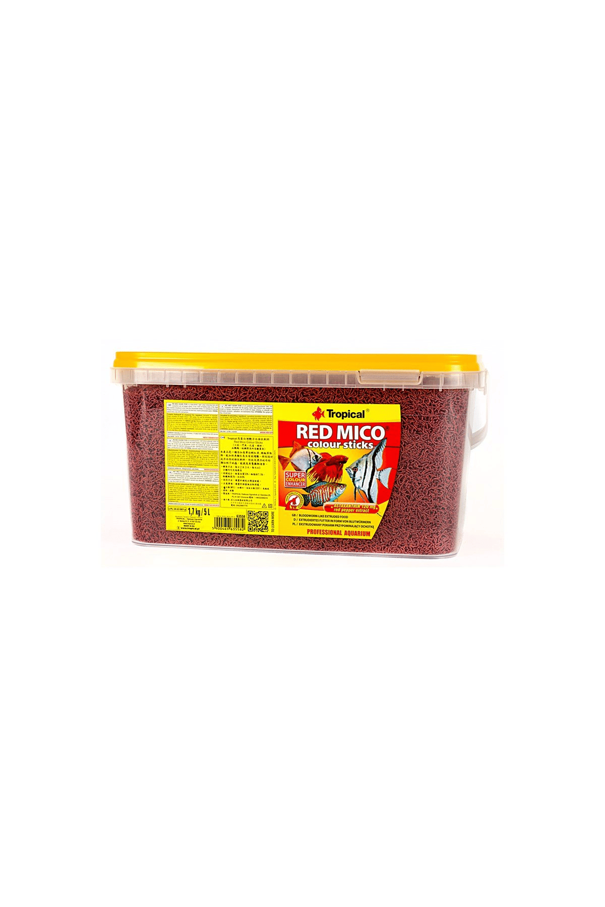 Tropical Red Mico Colour Sticks 5L/1,7Kg