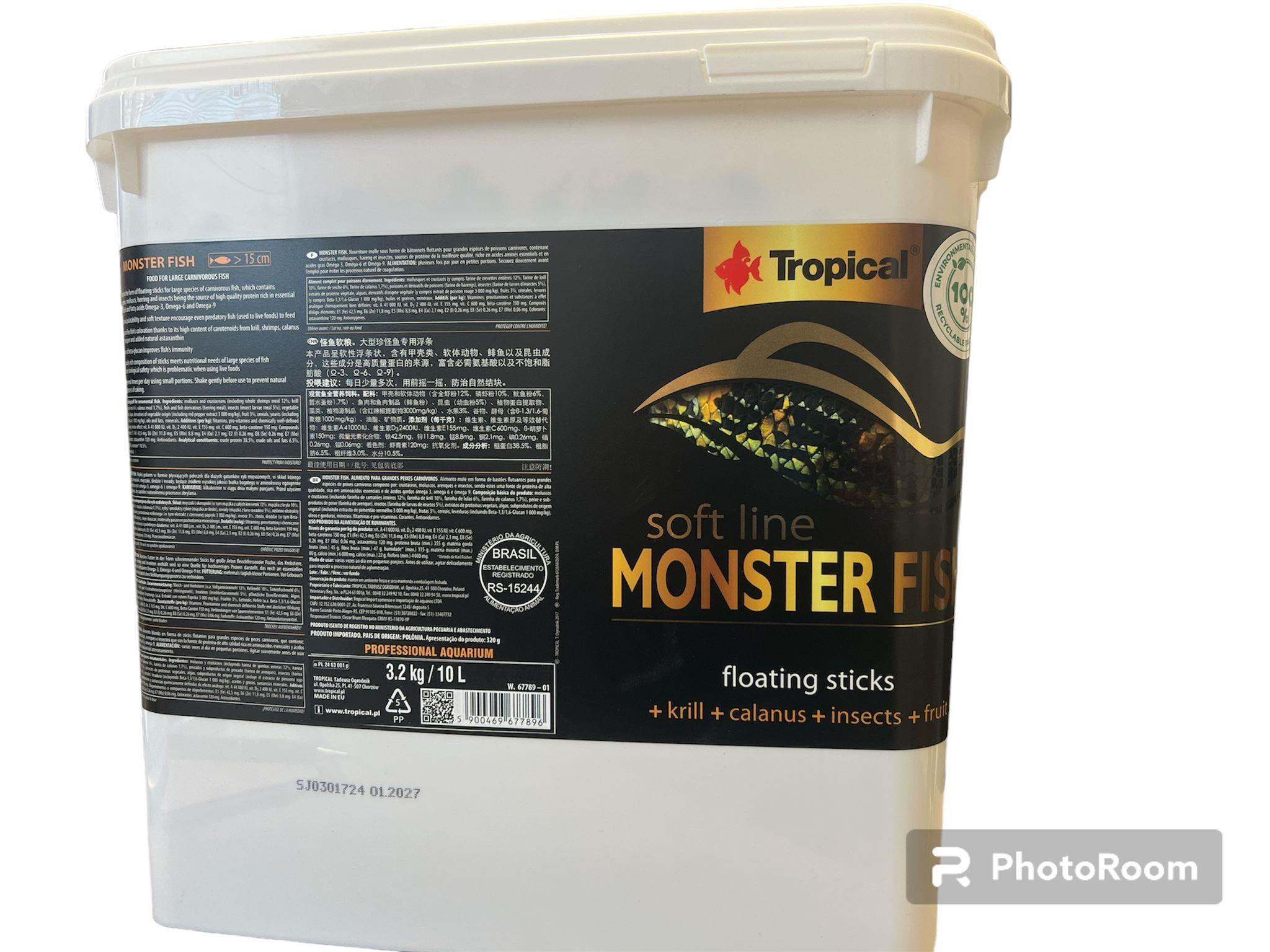 Tropical Soft Line Monster Fish 10Lt/3,2Kg