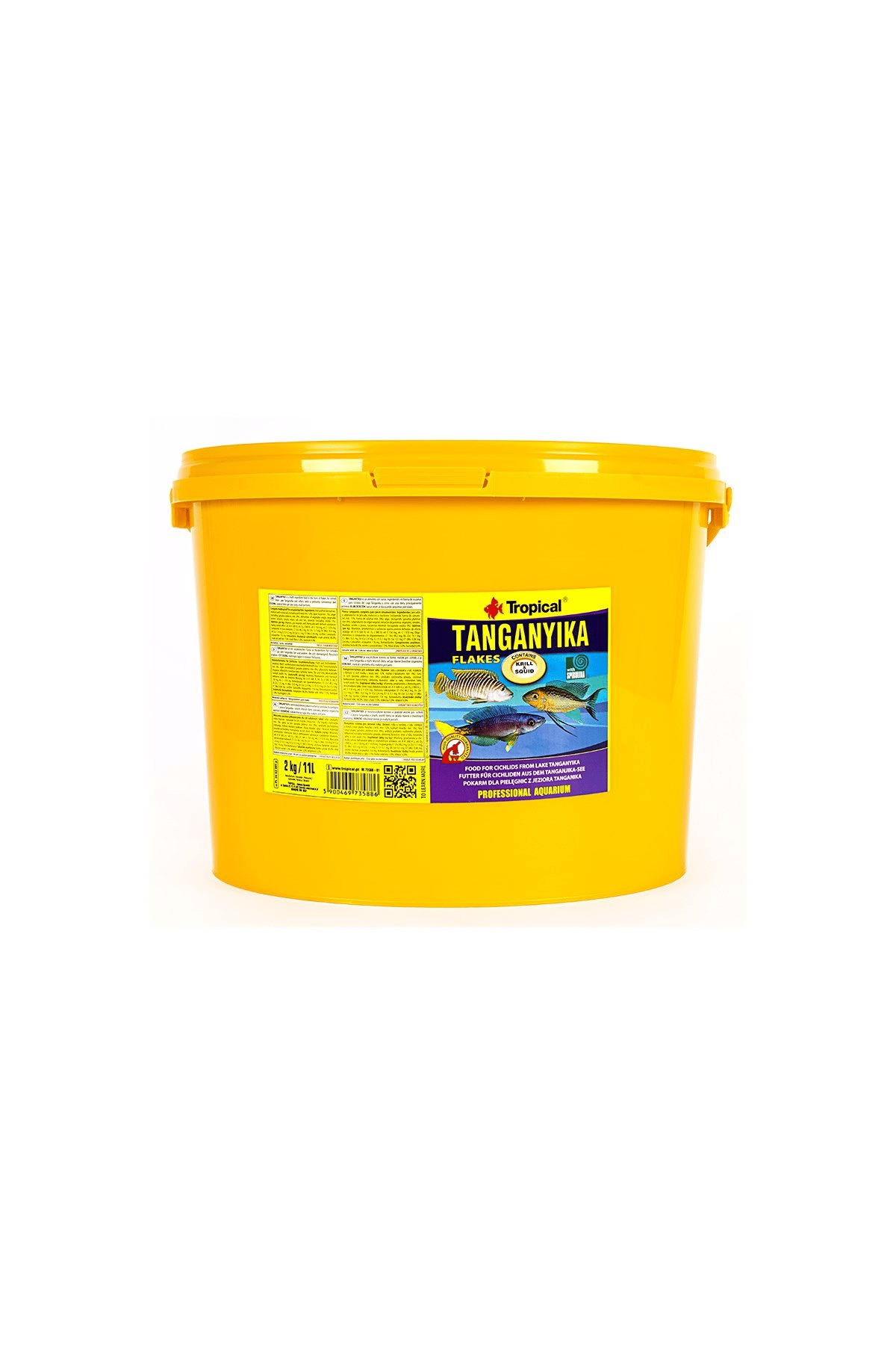 Tropical Tanganyika Flakes 11Lt/2Kg
