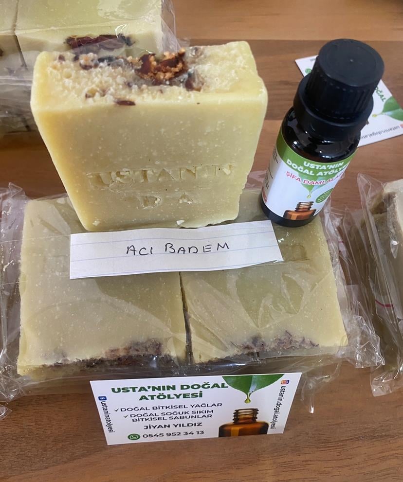 Saf acı badem yağı 20ml