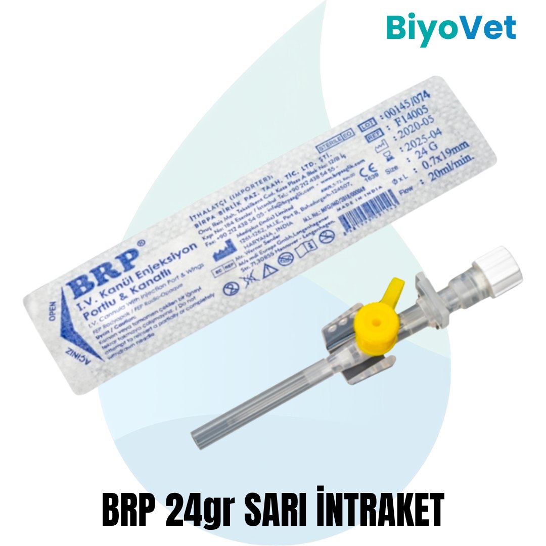 BRP SARI İNTRAKET 100 ADET