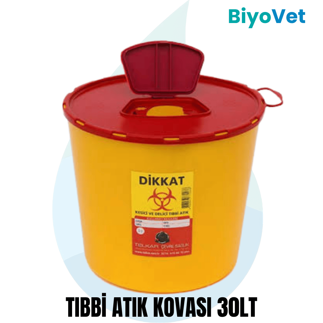TIBBİ ATIK KOVASI 30lt