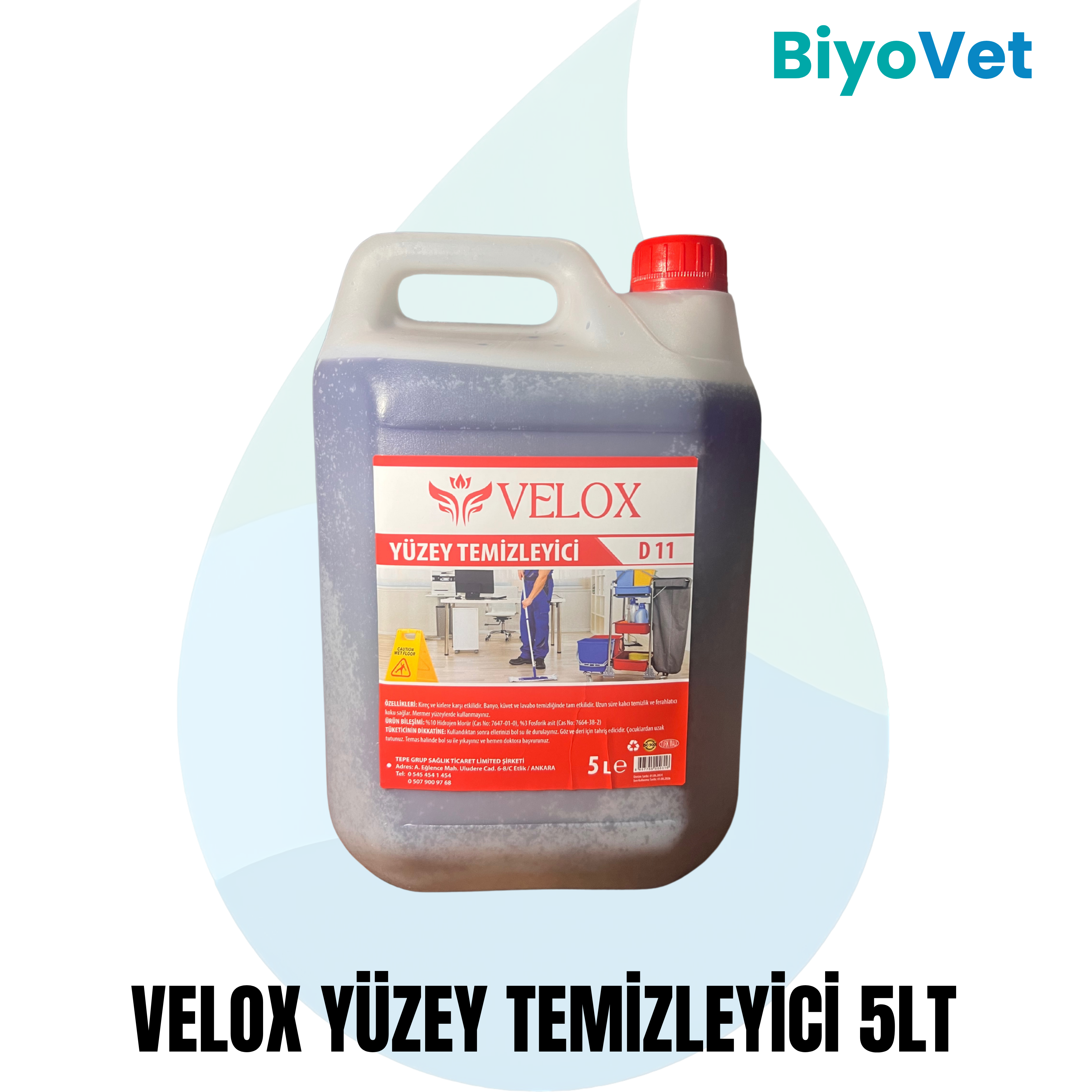 VELOX YÜZEY TEMİZLEYİCİ 5lt