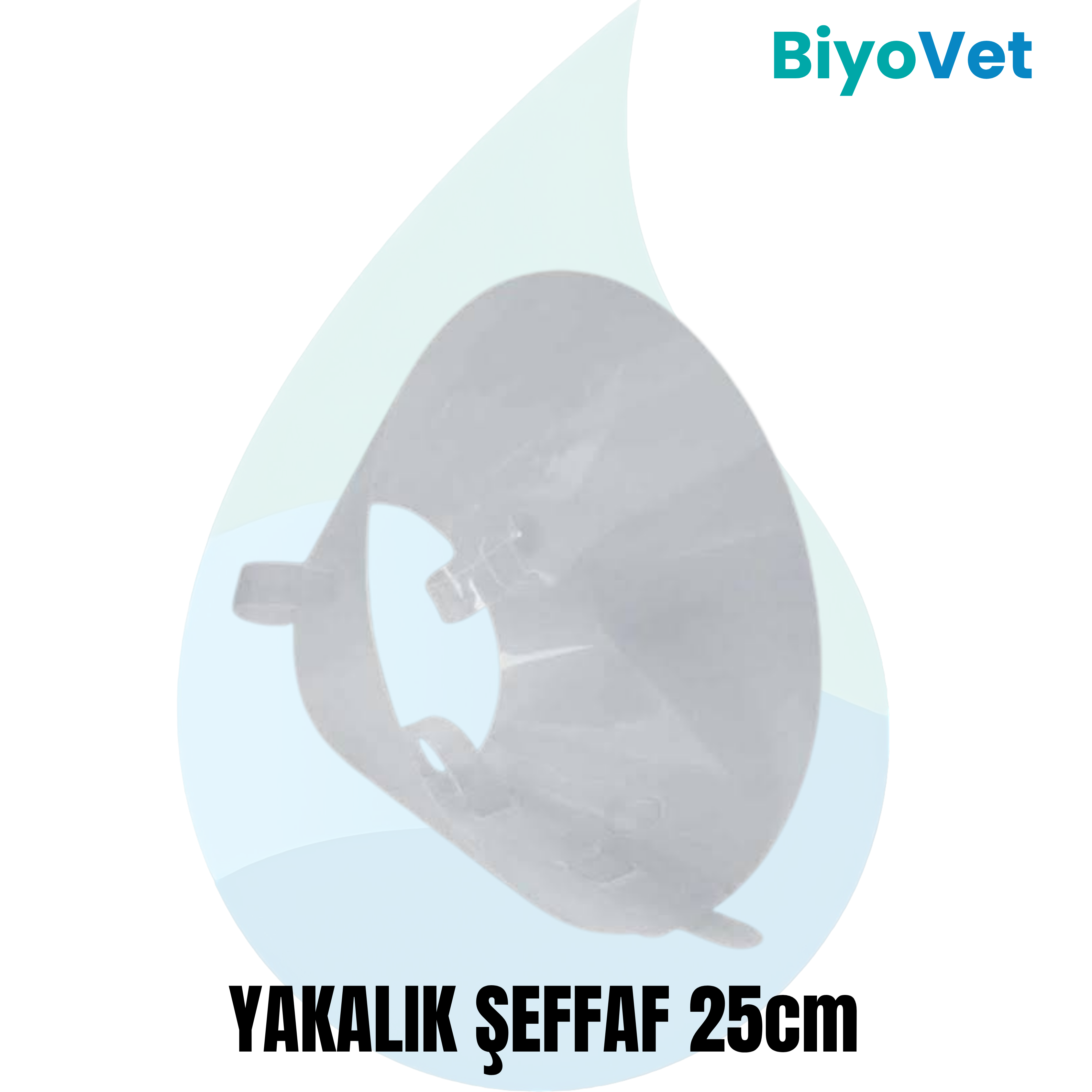 YAKALIK ŞEFFAF 25 cm