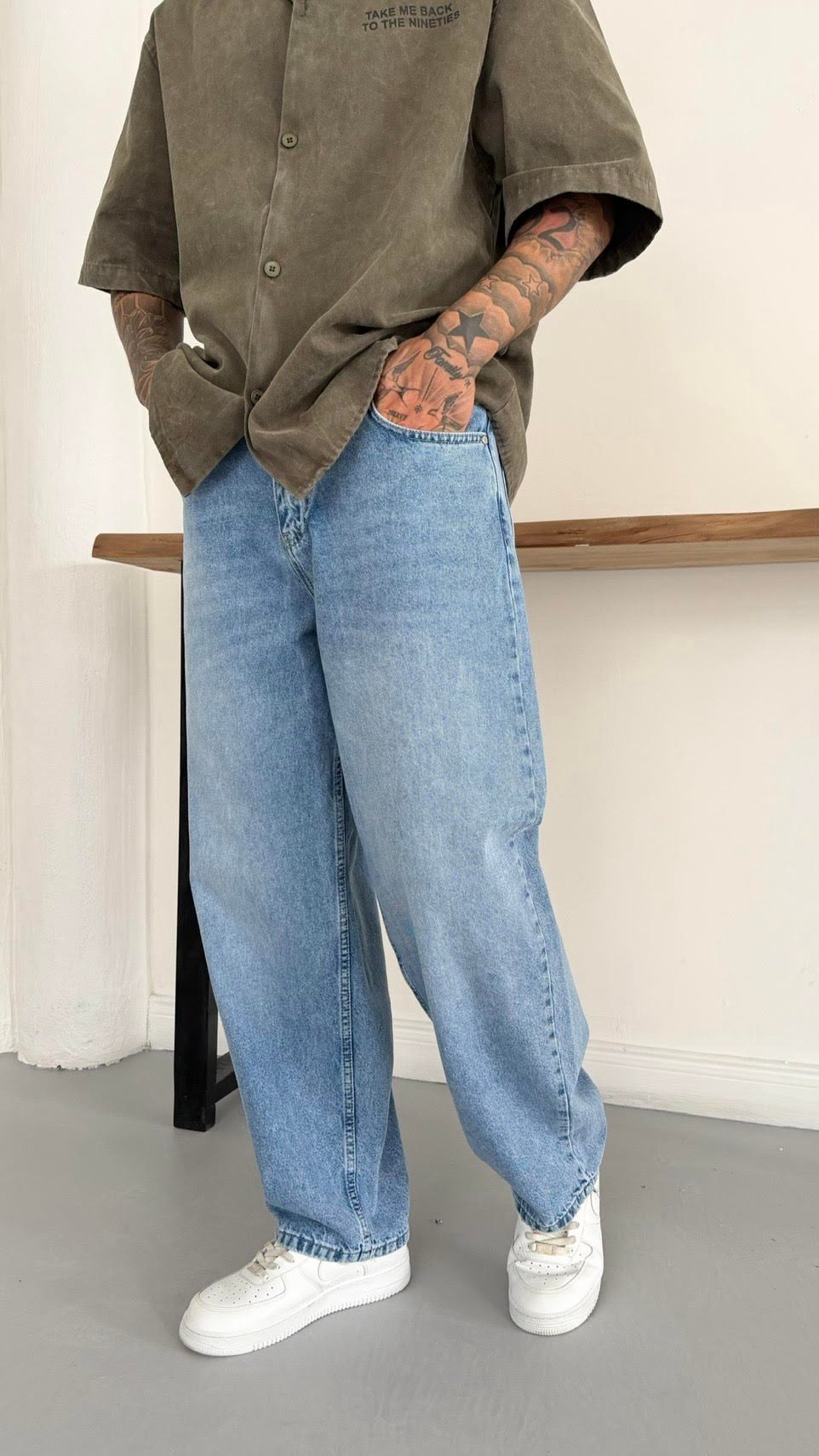 Balon Denim Bol Pantolon