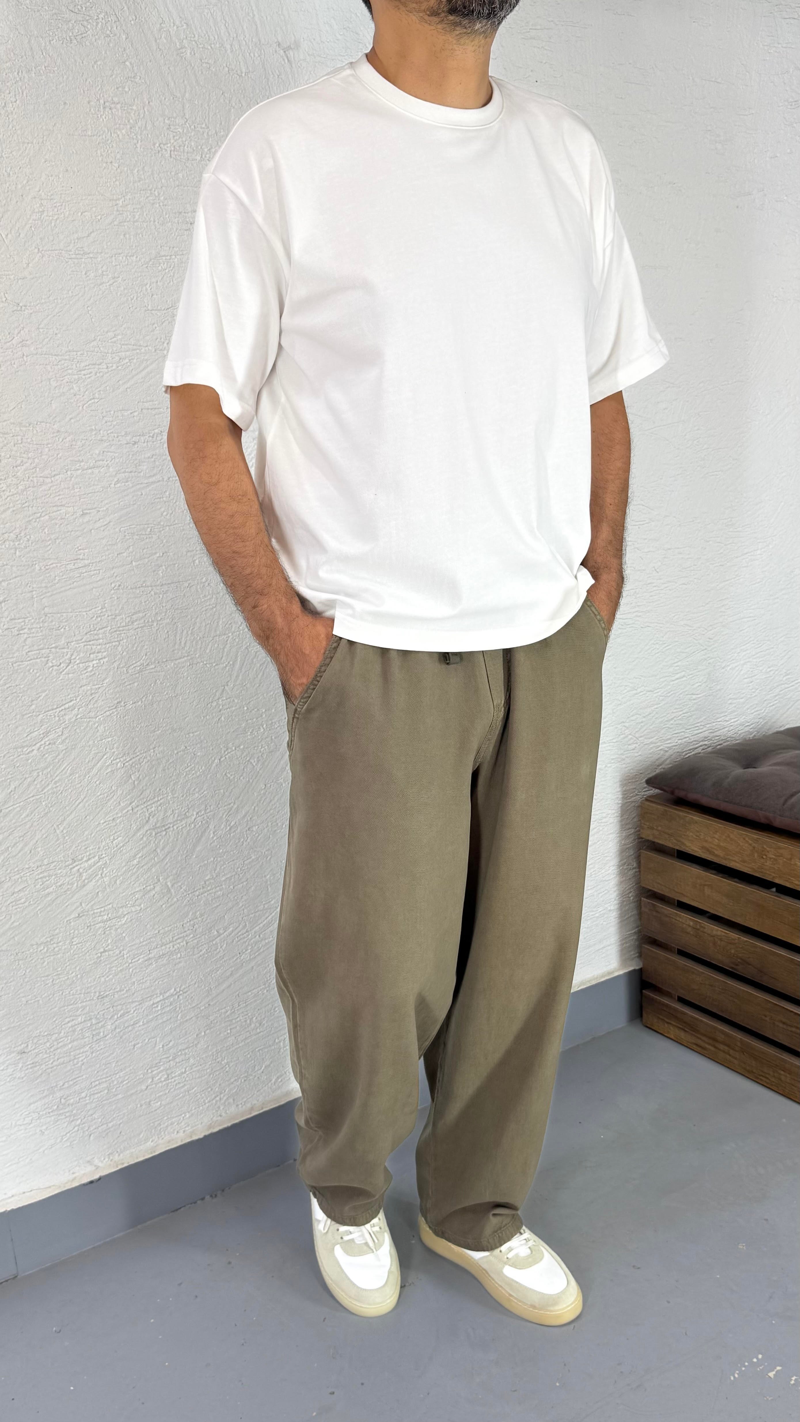 Basic Crop Oversize TShirt