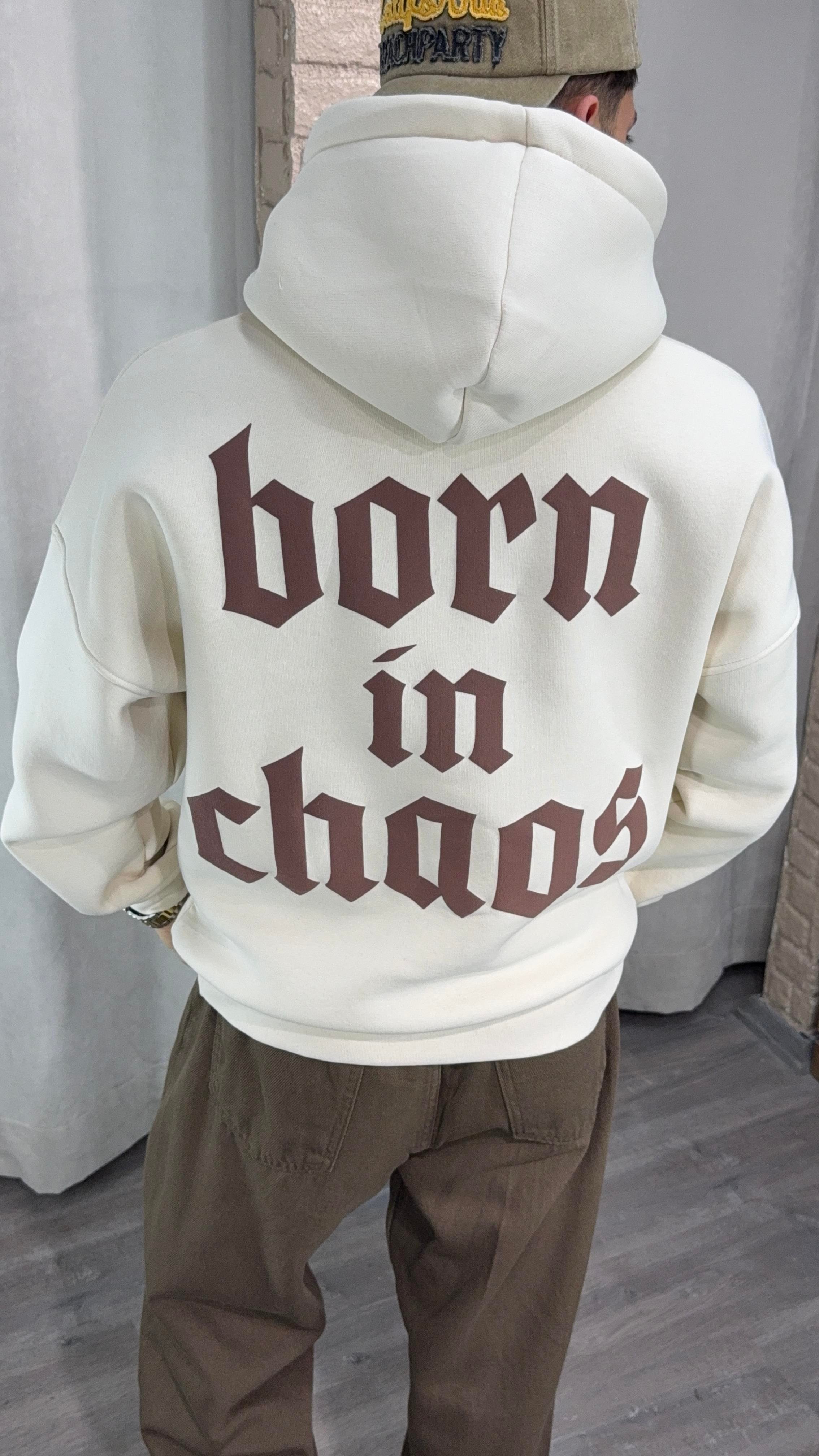 Baskılı Şardonlu Sweatshirt