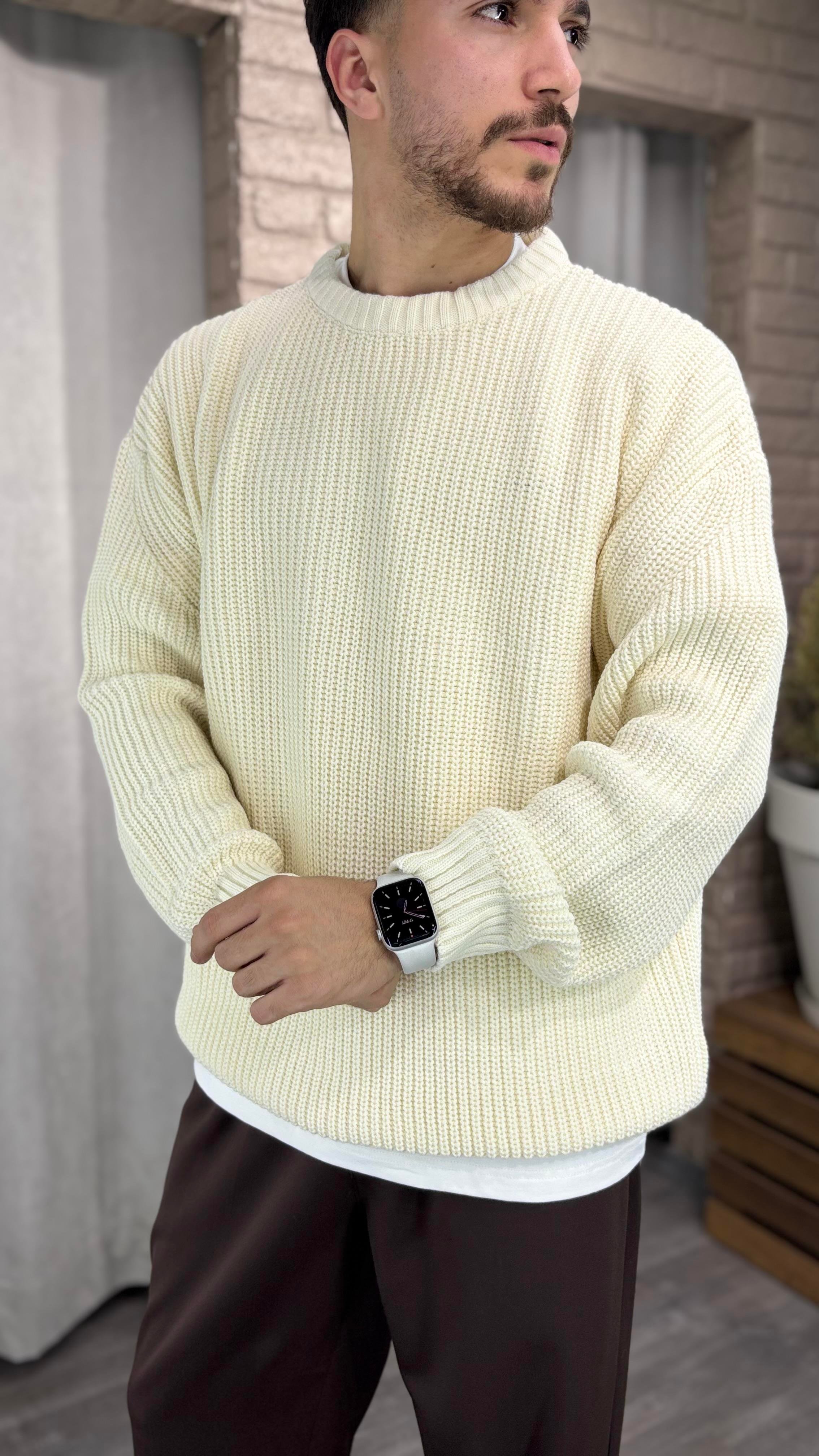 Bisiklet Yaka Premium Kazak