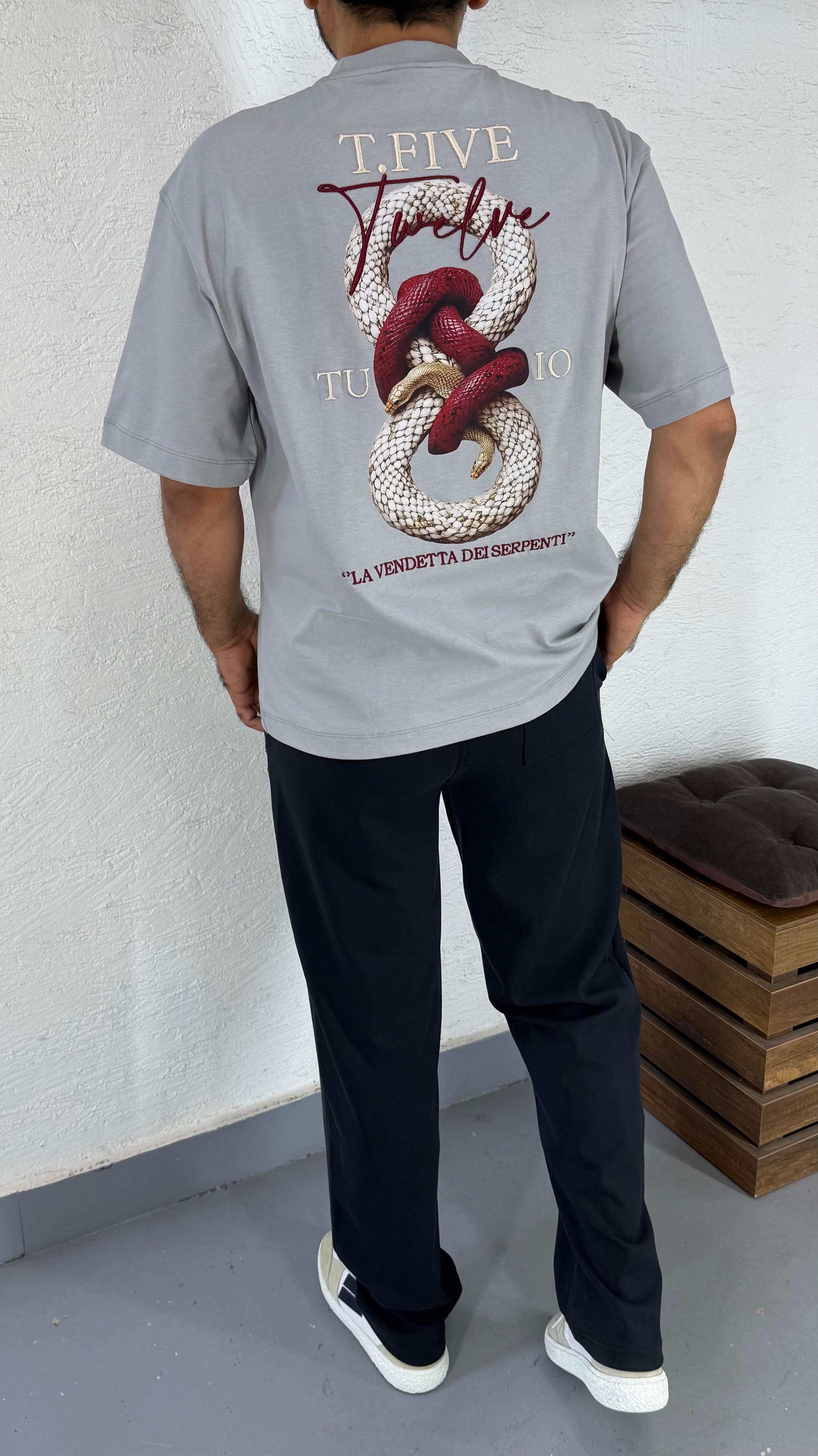 Nakış Baskı Detay Tshirt