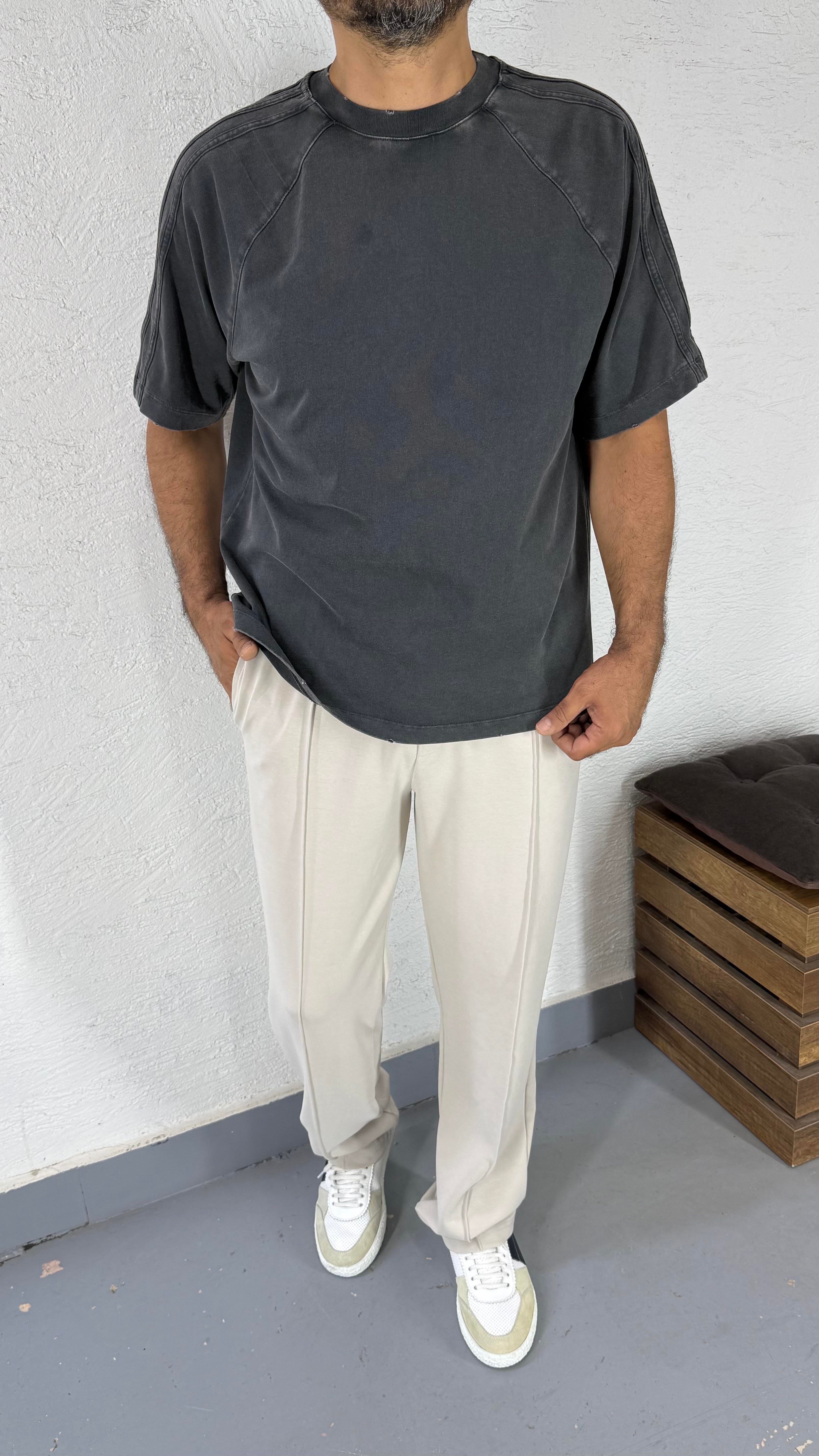 Oversize Yıkamalı Tshirt