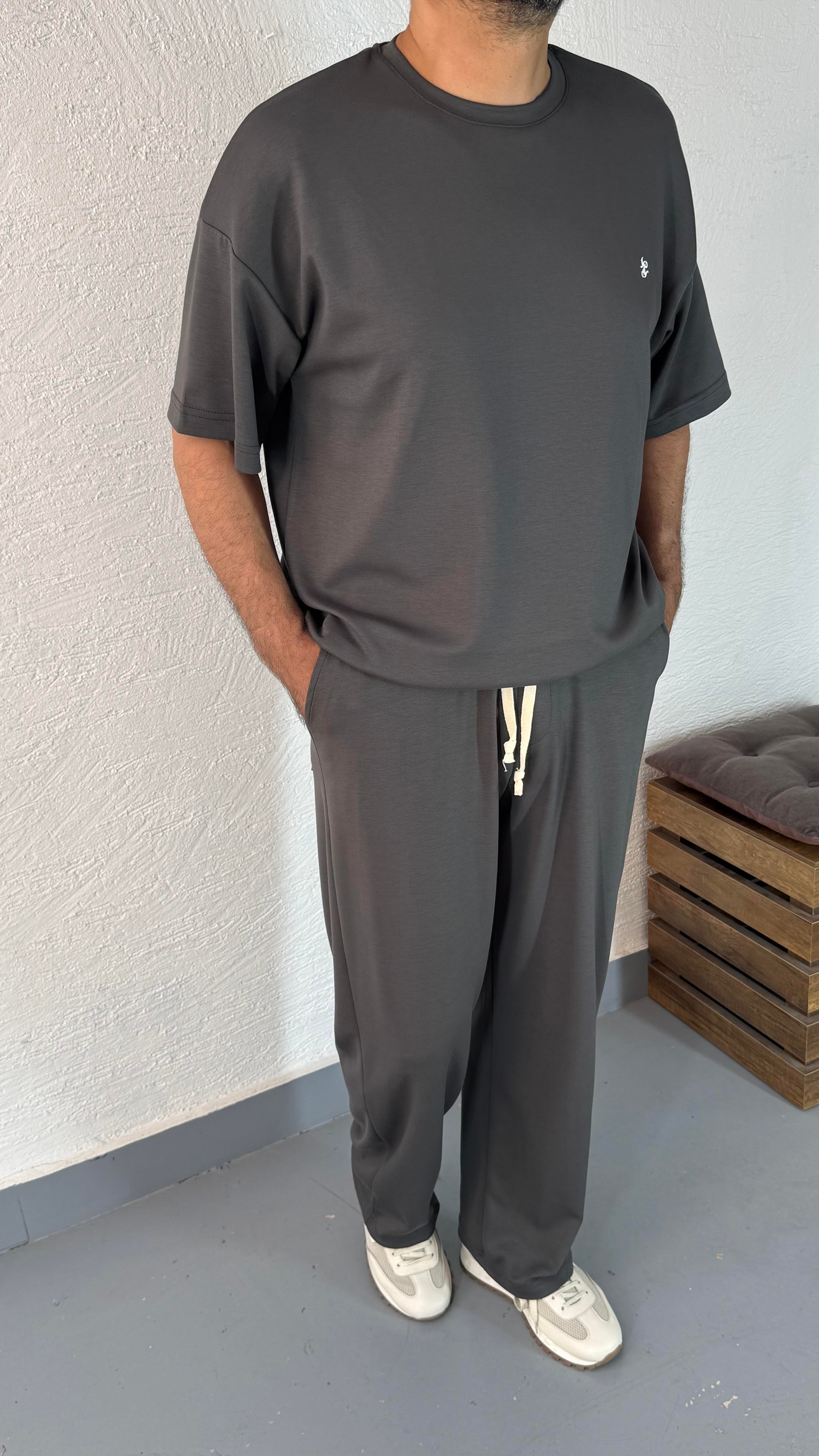 Oysho Oversize TShirt ve Baggy Eşofman Takım