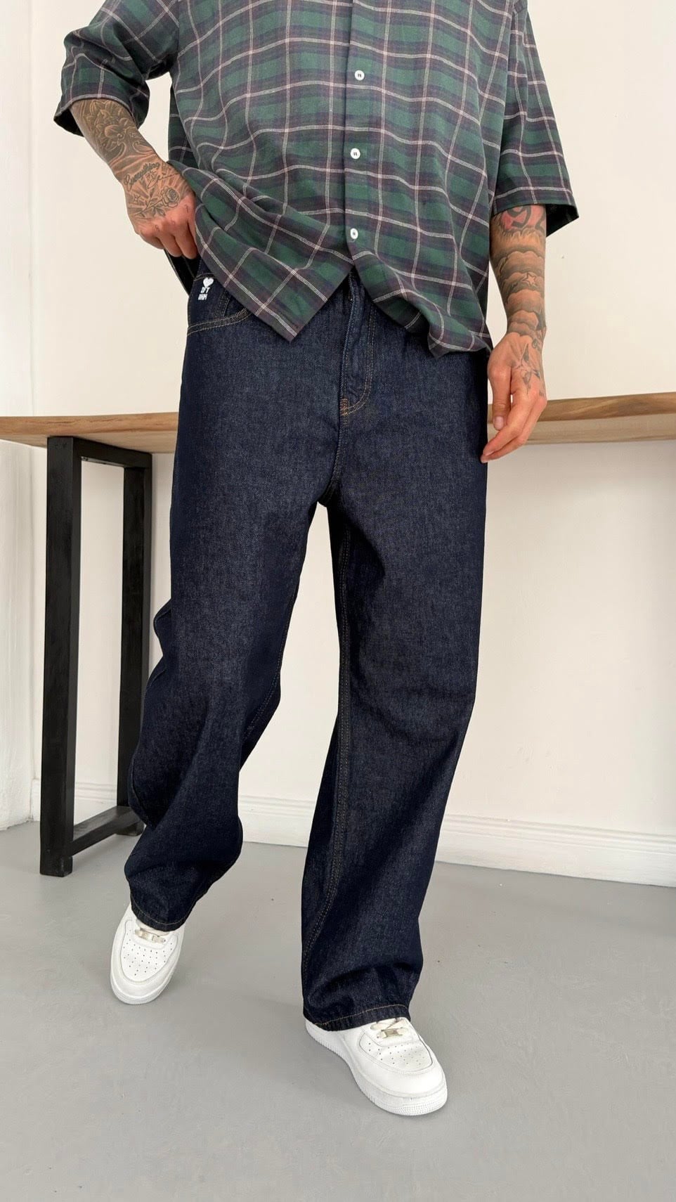 Super Baggy Denim Pantolon