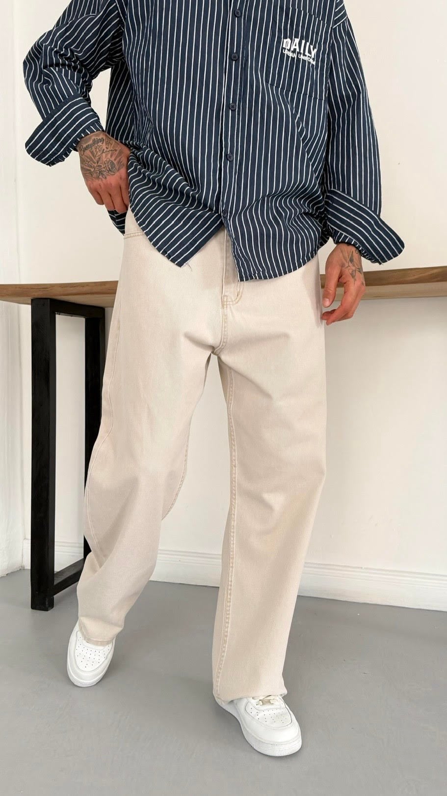 Ultra Baggy Denim Pantolon