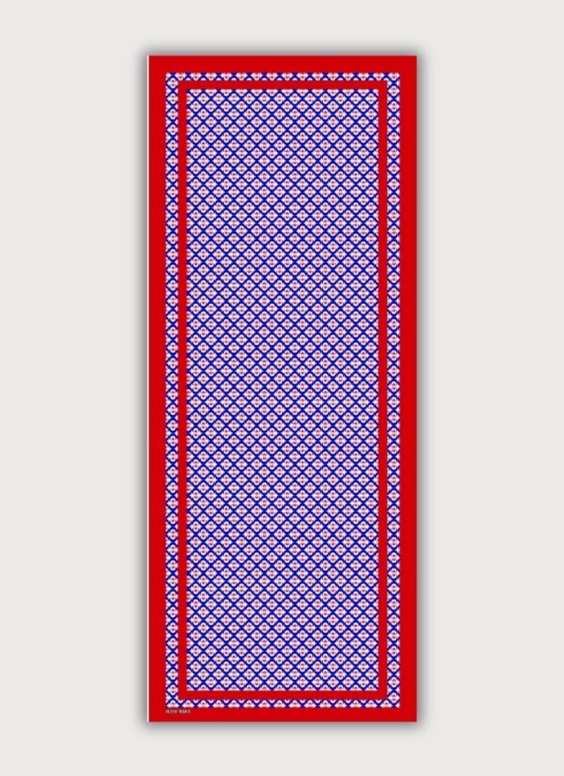 DENGE KOLEKSİYONU OSMANLI GEOMETRİK DESENLİ TWİLL SATEN ŞAL